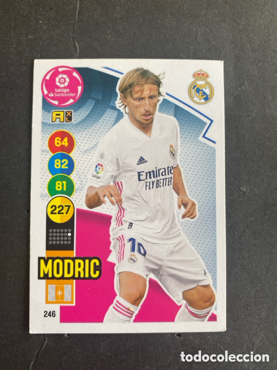 Cromos de f&uacute;tbol: Cromo Adrenalyn liga 20/21 R Madrid N* 246