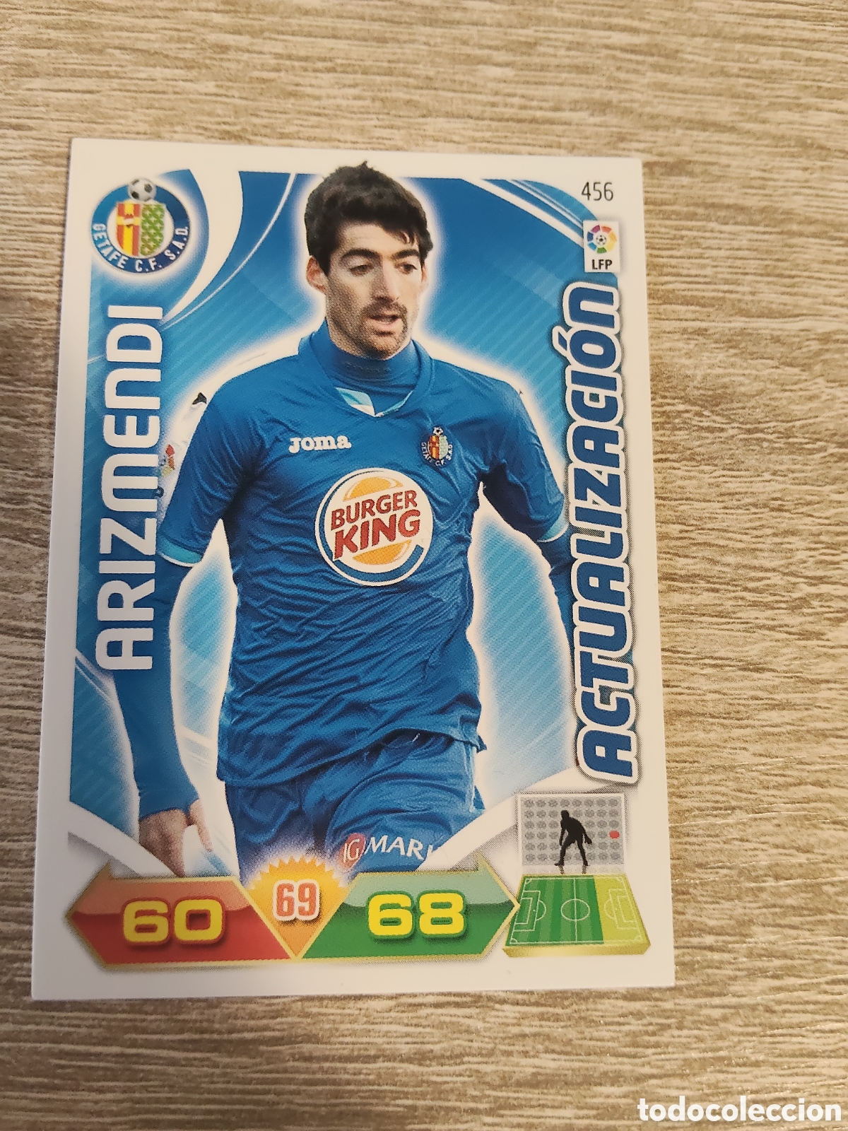 Cromos de Futebol: Panini Adrenalyn 2011 2012 11 12 456 Arizmendi actualizaci&oacute;n Getafe