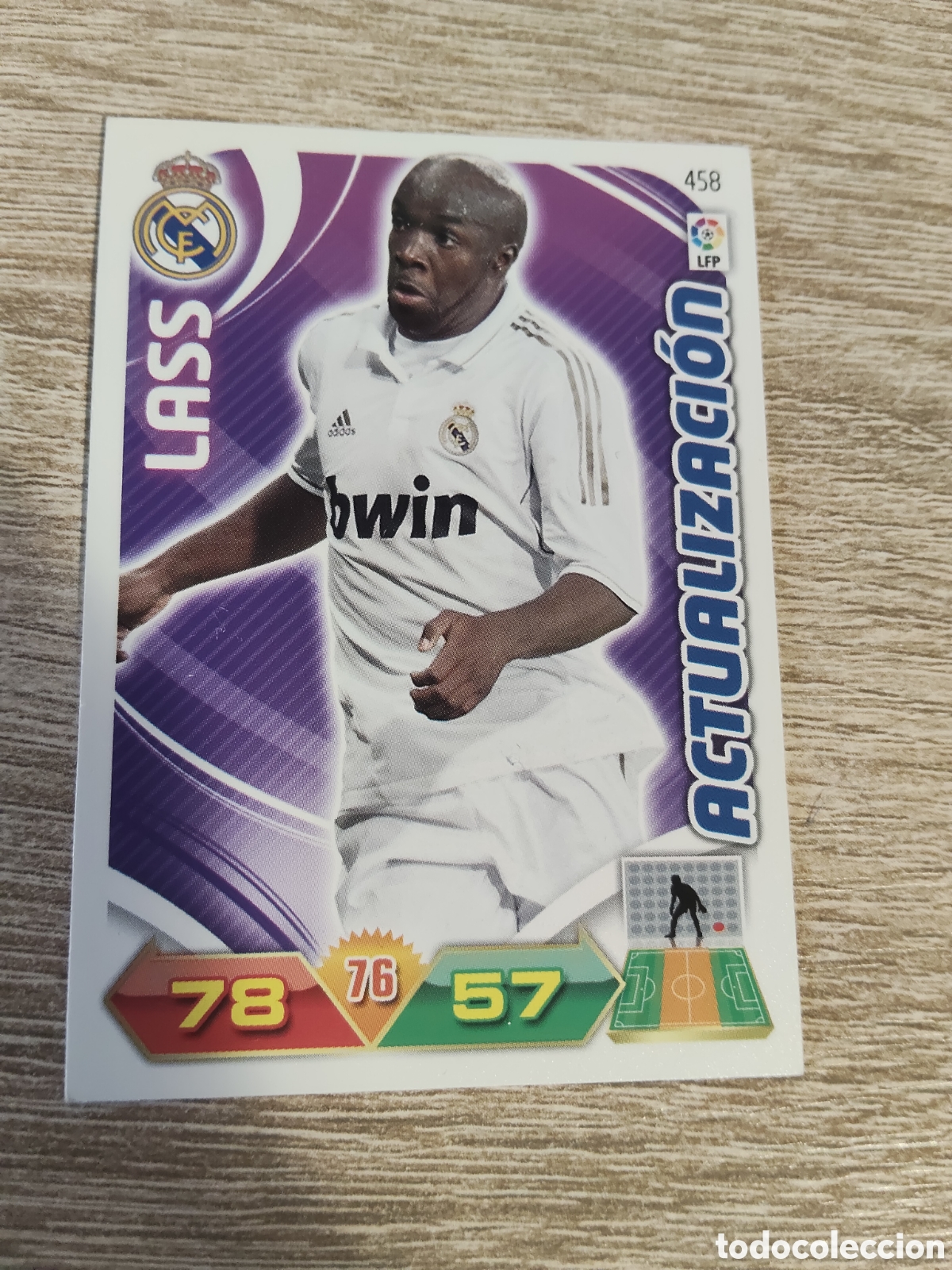 Cromos de Futebol: Panini Adrenalyn 2011 2012 11 12 458 Lass actualizaci&oacute;n Real Madrid