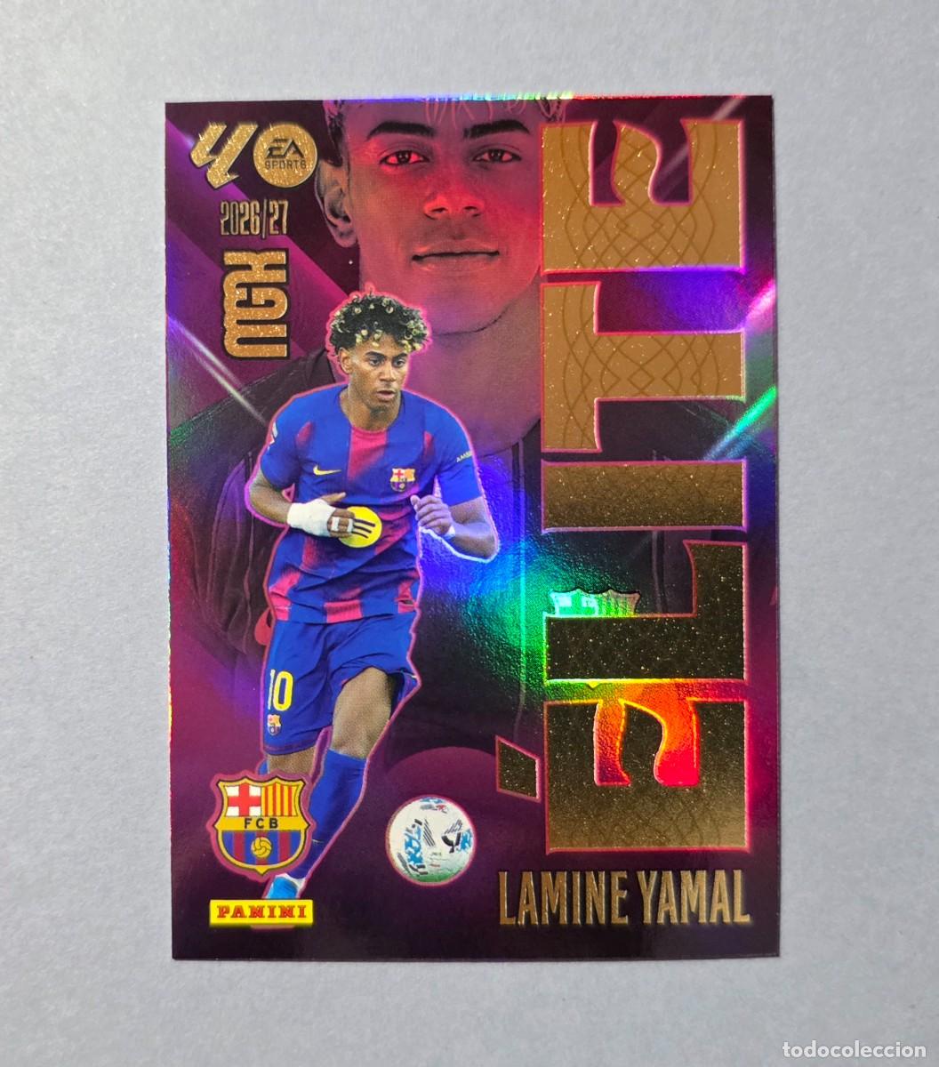 Cromos de Futebol: 9 LAMINE YAMAL (&Eacute;LITE) - BARCELONA - MEGACRACKS 2026-27 - MGK 26/27 (NUEVO)