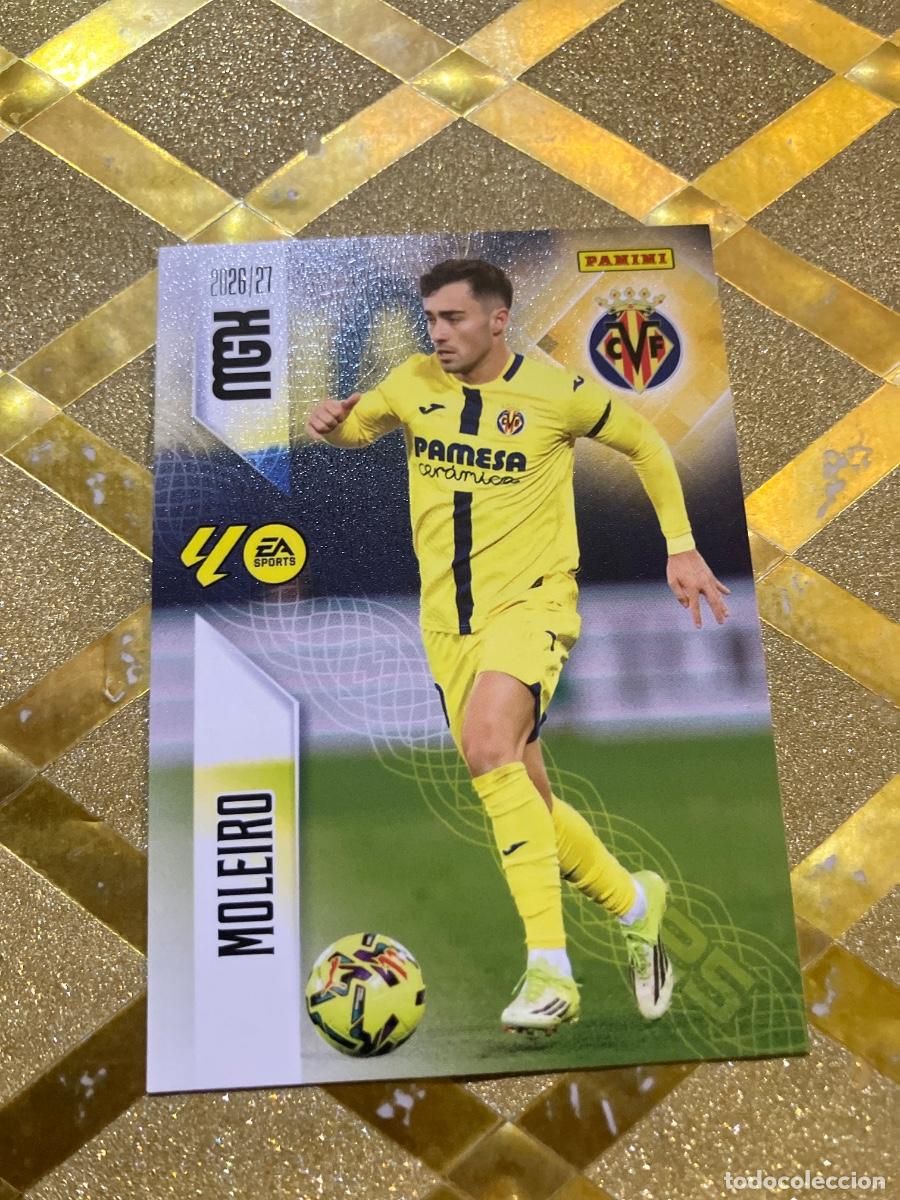 Cromos de Futebol: CROMO DE FUTBOL NUMERO 373 MOLEIRO VILLARREAL LIGA 2026 2027 MEGACRAKS MGK PANINI !