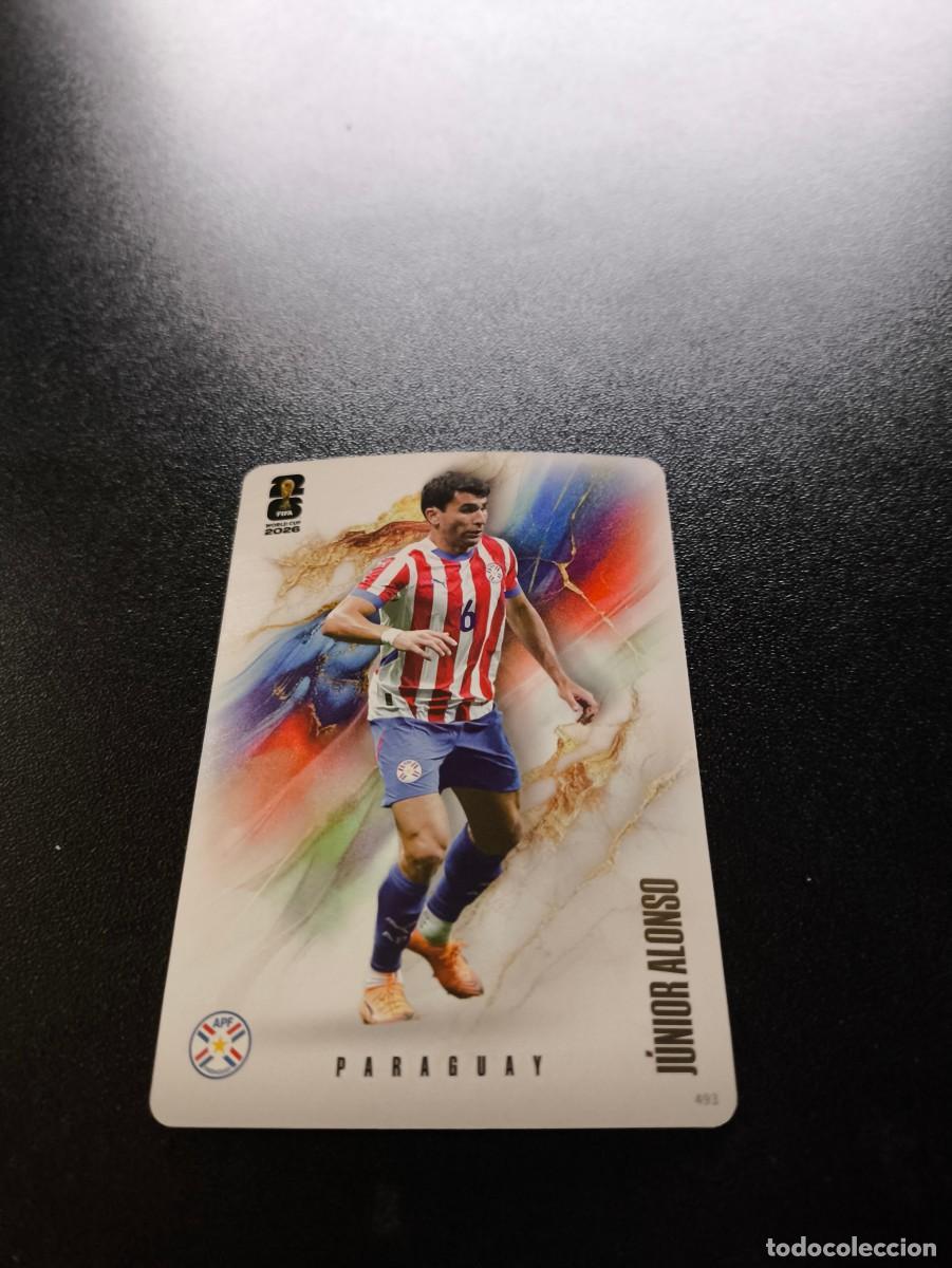 Cromos de Futebol: 493 J&uacute;nior Alonso PARAGUAY COALITION PANINI KAYOU FIFA WORLD CUP MUNDIAL 2026 N LIGA ESTE MGK