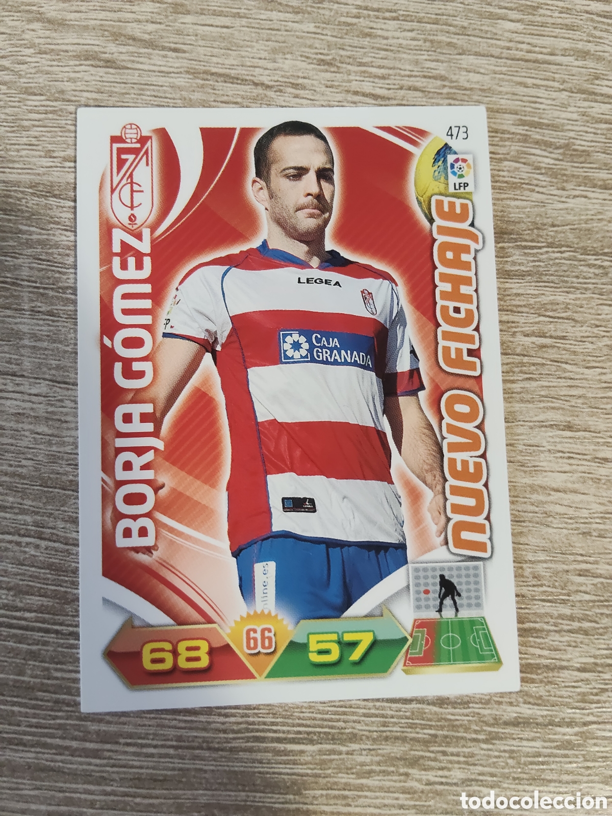 Cromos de Futebol: Panini Adrenalyn 2011 2012 11 12 473 Borja G&oacute;mez fichaje Granada