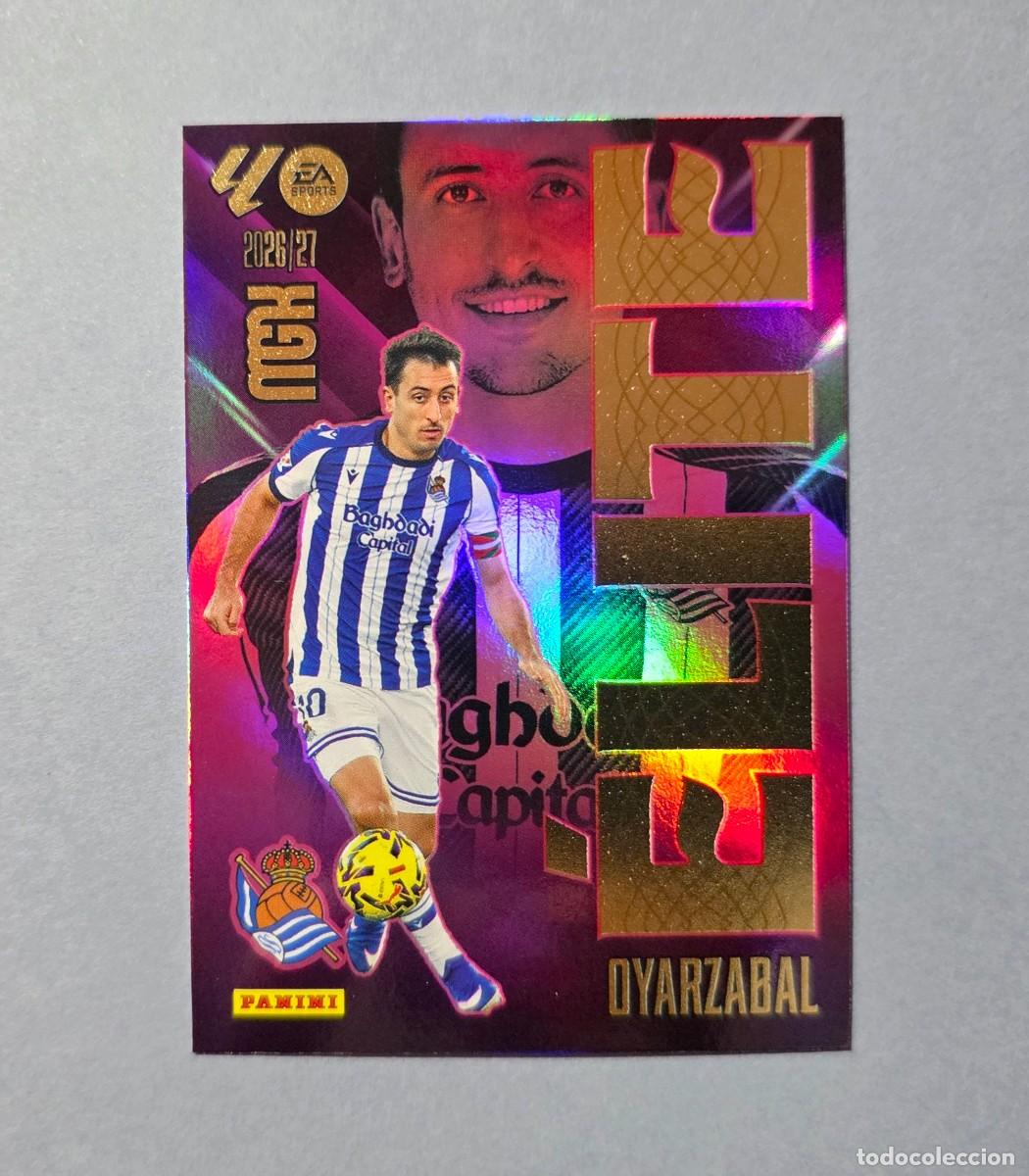 Cromos de Futebol: 13 OYARZABAL (&Eacute;LITE) - REAL SOCIEDAD - MEGACRACKS 2026-27 - MGK 26/27 (NUEVO)