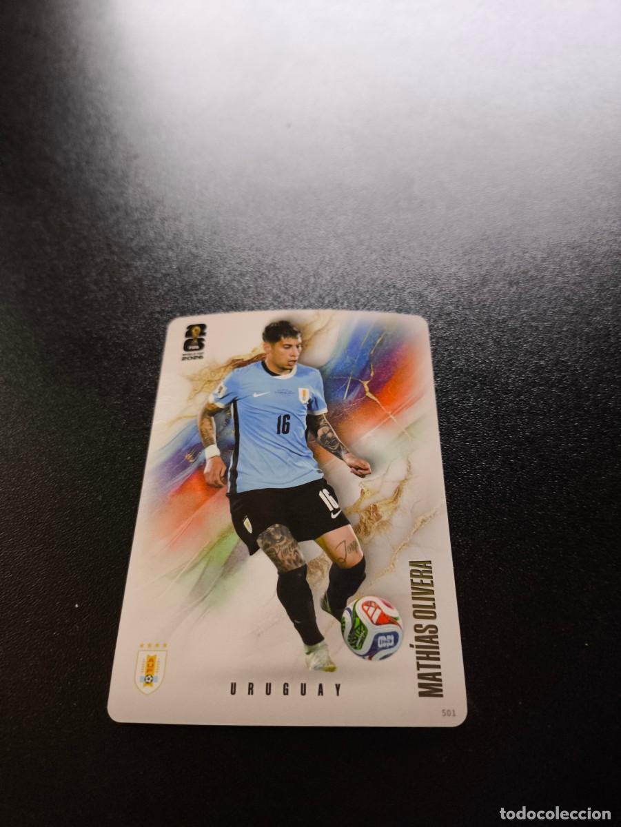 Cromos de f&uacute;tbol: 501 Math&iacute;as Olivera URUGUAY COALITION PANINI KAYOU FIFA WORLD CUP MUNDIAL 2026 N LIGA ESTE MGK