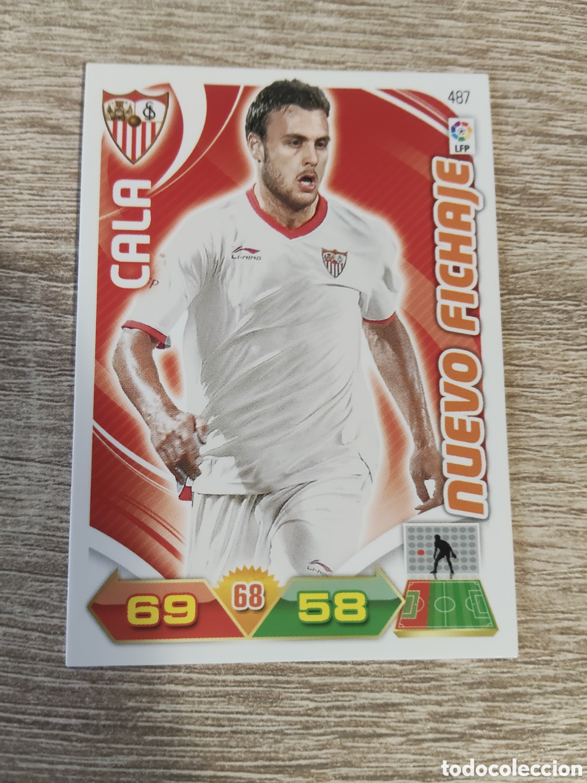 Cromos de f&uacute;tbol: Panini Adrenalyn 2011 2012 11 12 487 Cala Sevilla