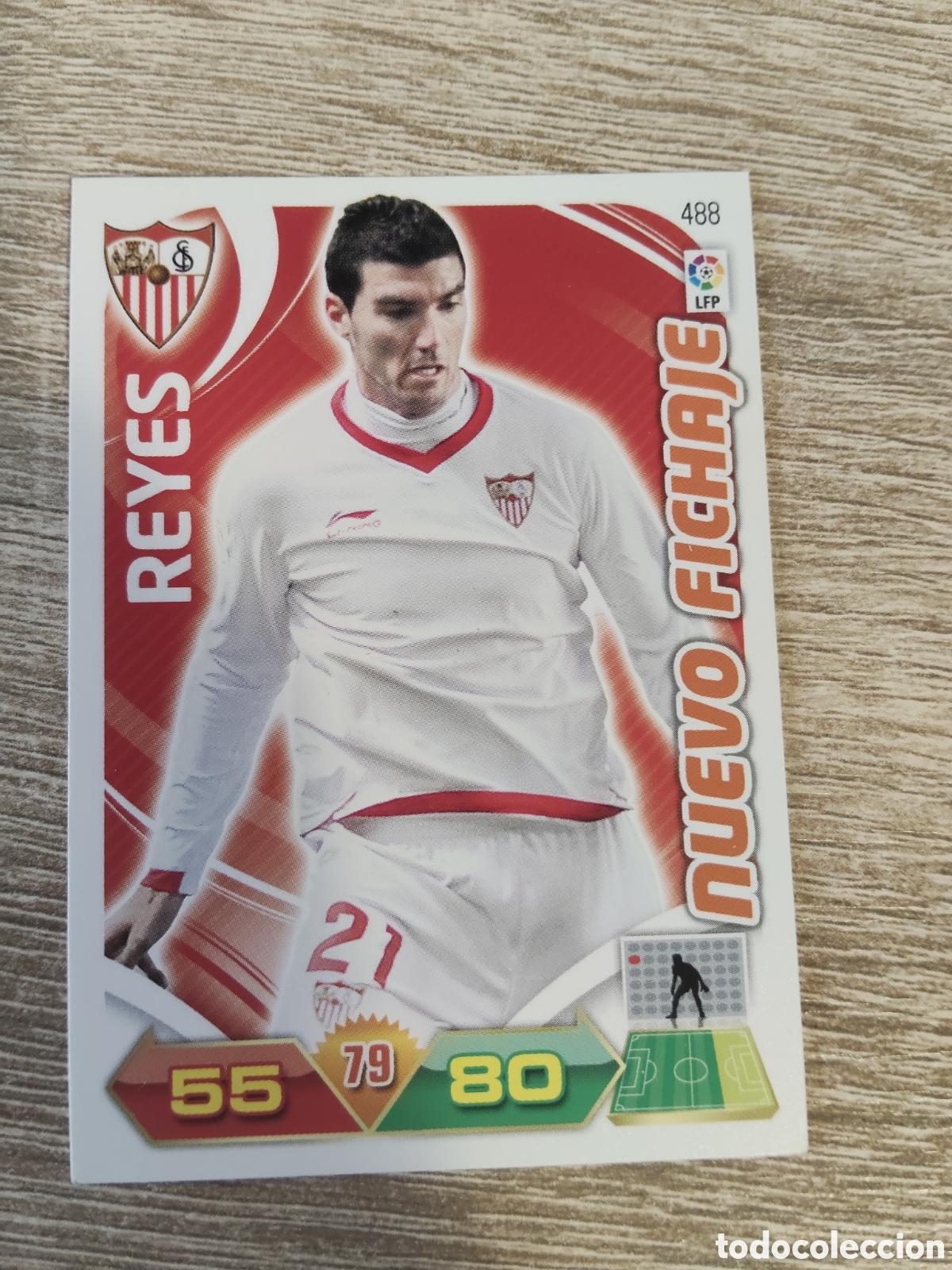 Cromos de f&uacute;tbol: Panini Adrenalyn 2011 2012 11 12 488 Reyes Sevilla