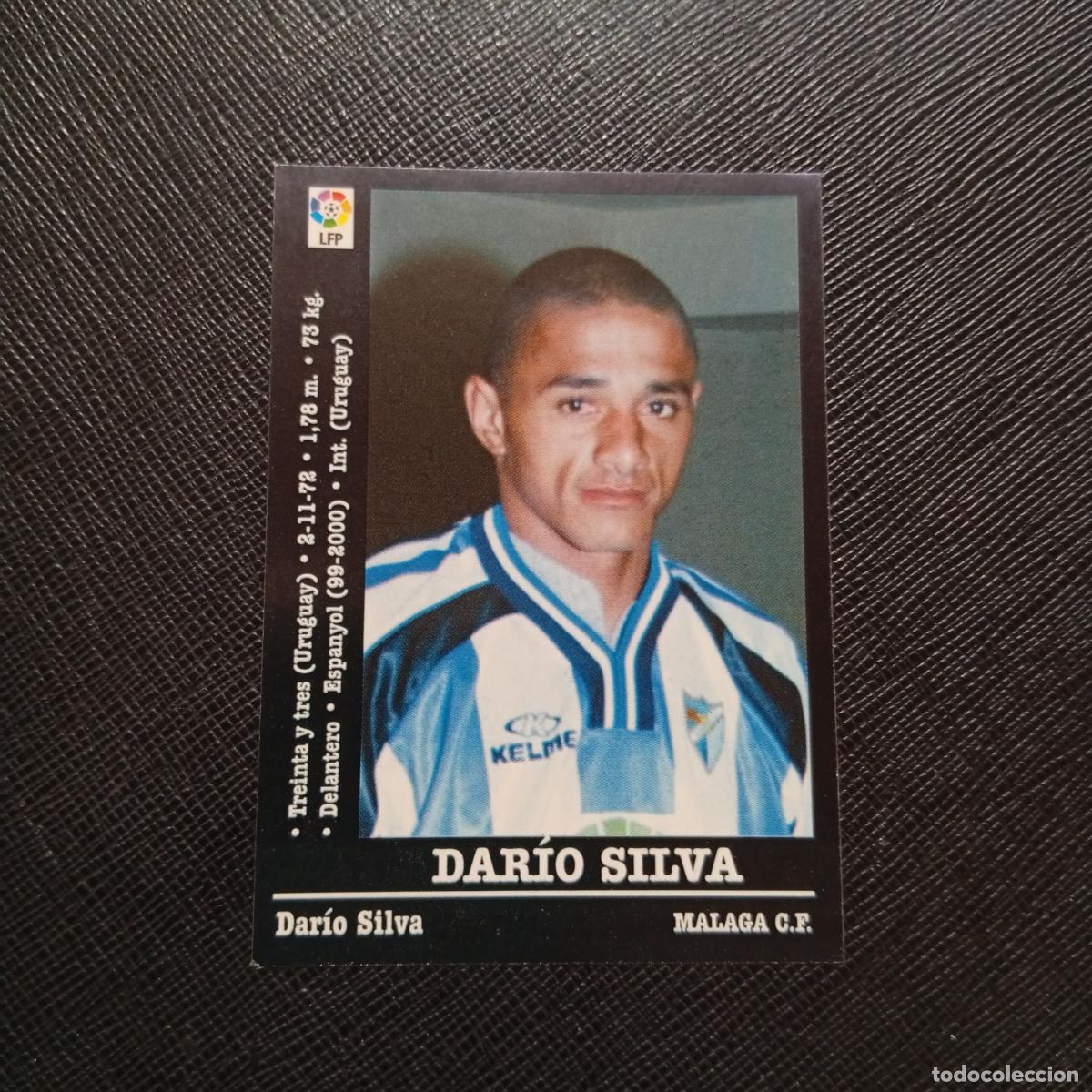 Cromos de f&uacute;tbol: 202 DARIO SILVA MALAGA PANINI 00 01 CROMO FUTBOL LIGA 2000 2001 - SIN PEGAR - A31 PG154