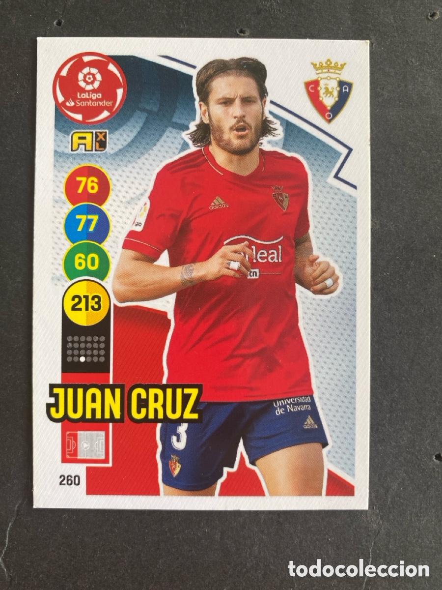 Fu&szlig;ball-Sticker: Cromo Adrenalyn liga 20/21 Osasuna N* 260