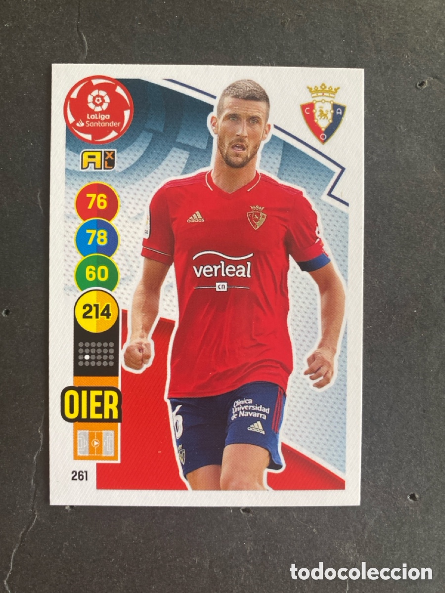 Fu&szlig;ball-Sticker: Cromo Adrenalyn liga 20/21 Osasuna N* 261
