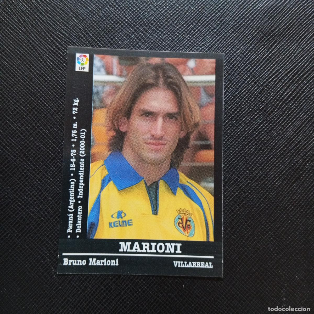 Cromos de f&uacute;tbol: MARIONI VILLARREAL PANINI 00 01 CROMO FUTBOL LIGA 2000 2001 - SIN PEGAR - A31 PG181 ULTIMO FICHAJE