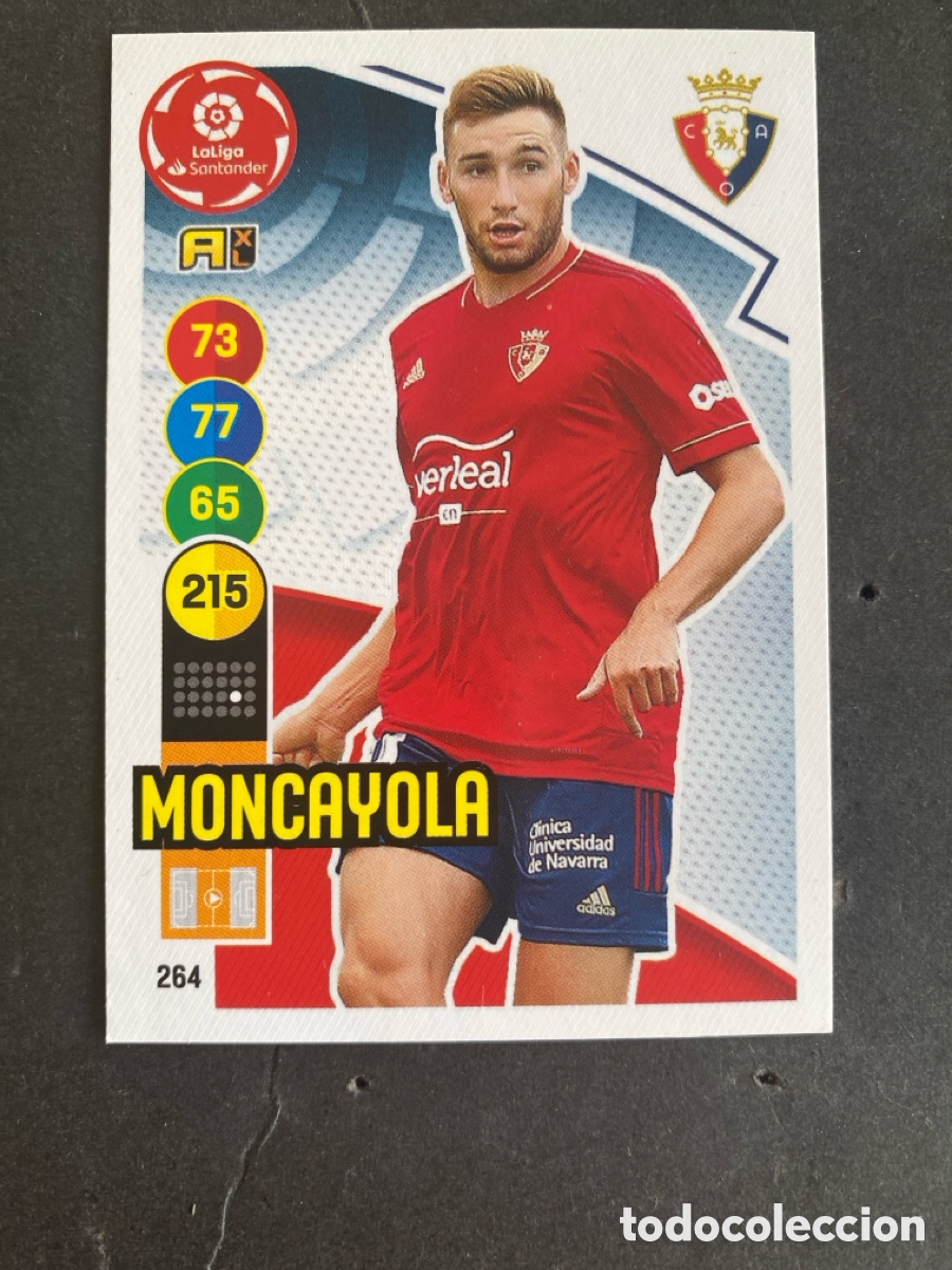 Cromos de f&uacute;tbol: Cromo Adrenalyn liga 20/21 Osasuna N* 264