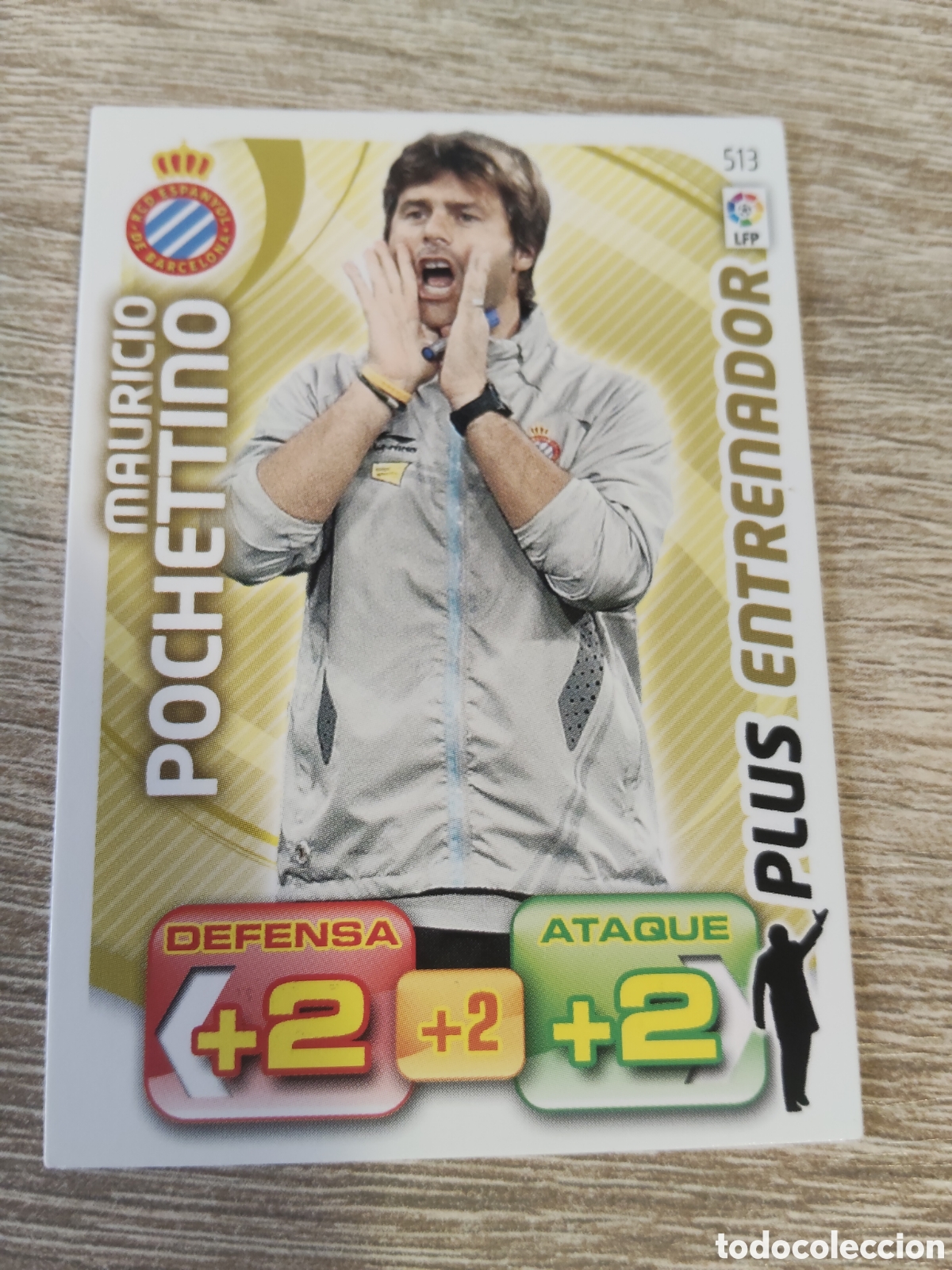Cromos de f&uacute;tbol: Panini Adrenalyn 2011 2012 11 12 513 Mauricio Pochettino Espanyol