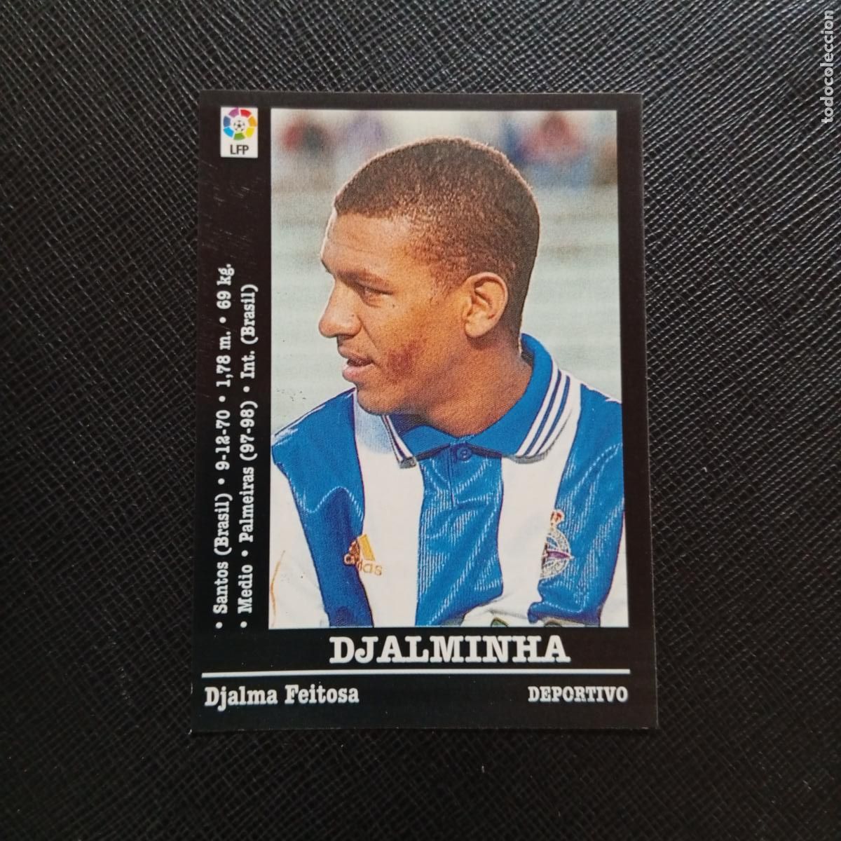 Cromos de f&uacute;tbol: 12 DJALMINHA DEPORTIVO PANINI 00 01 CROMO FUTBOL LIGA 2000 2001 - SIN PEGAR - A31 PG181