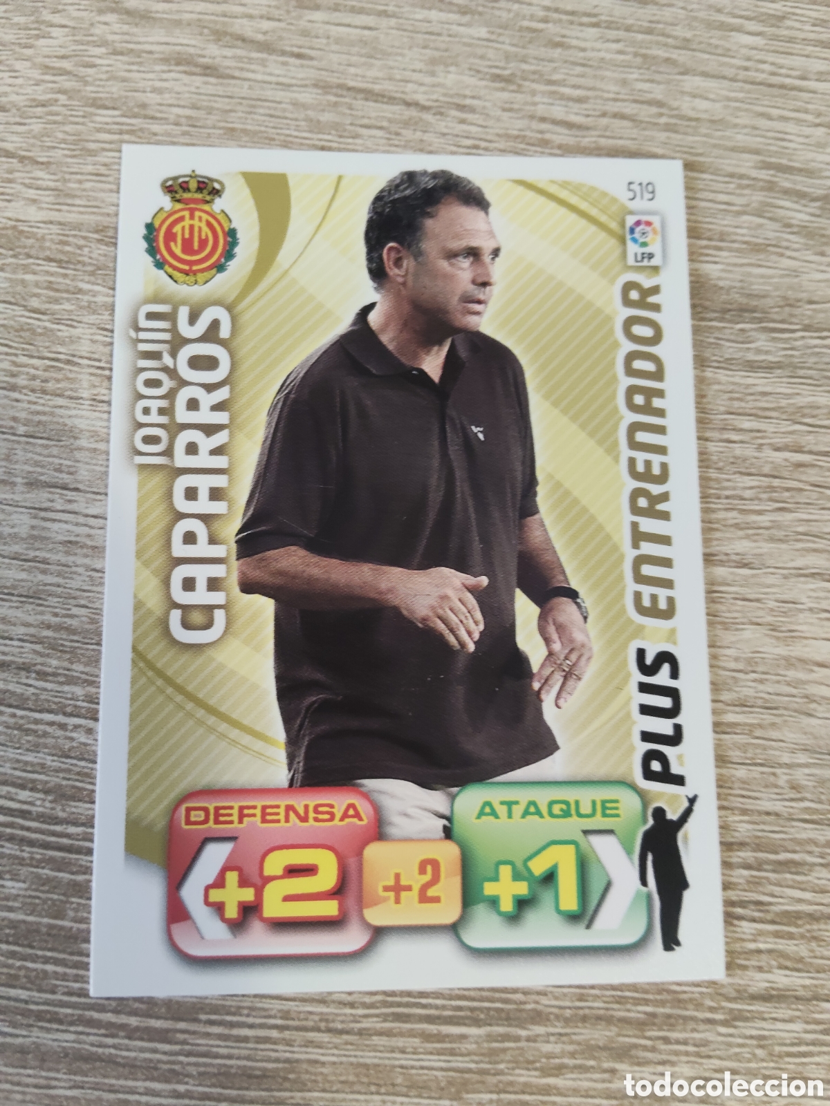 Cromos de f&uacute;tbol: Panini Adrenalyn 2011 2012 11 12 519 Joaqu&iacute;n Caparr&oacute;s Mallorca