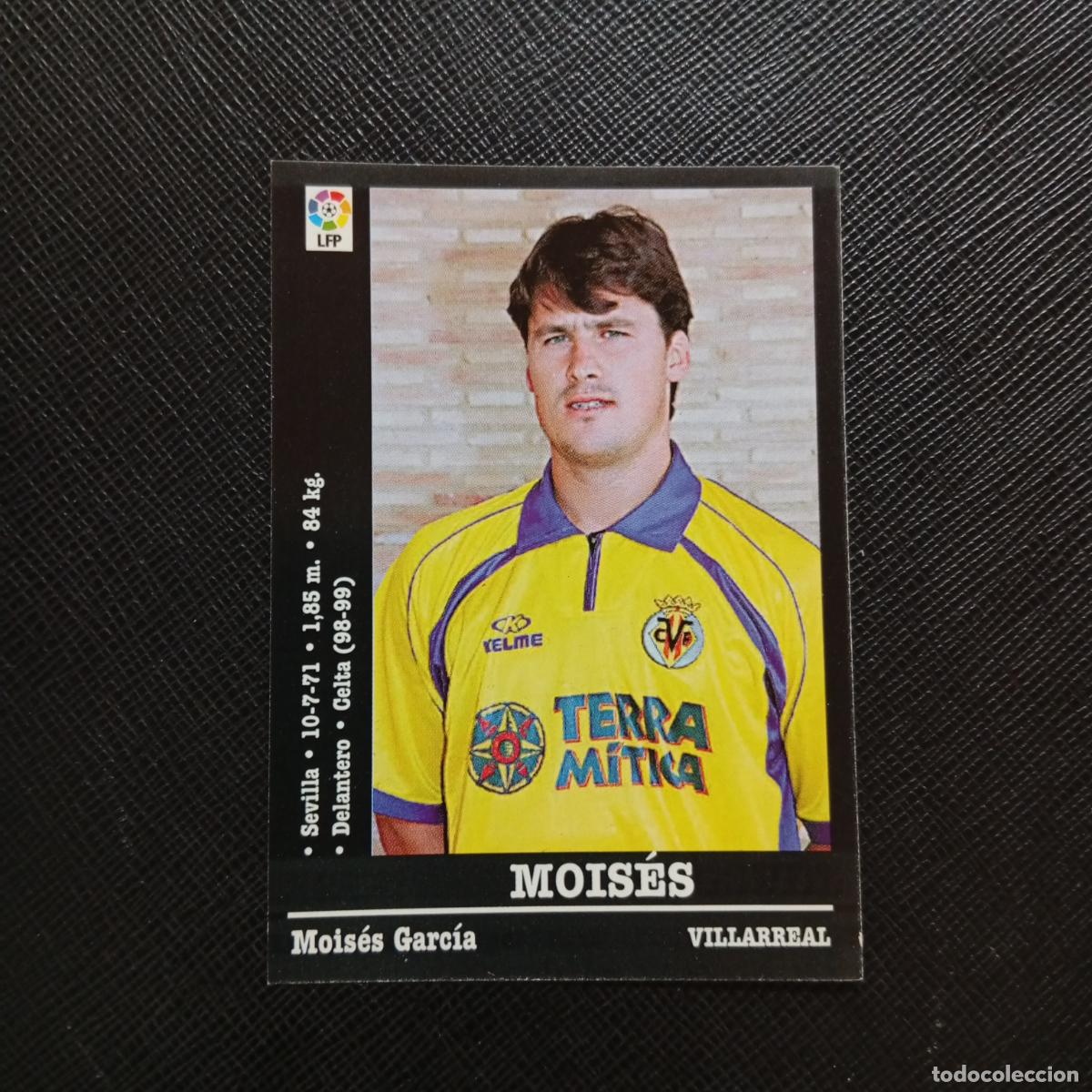 Cromos de f&uacute;tbol: 338 MOISES VILLARREAL PANINI 00 01 CROMO FUTBOL LIGA 2000 2001 - SIN PEGAR - A31 PG190