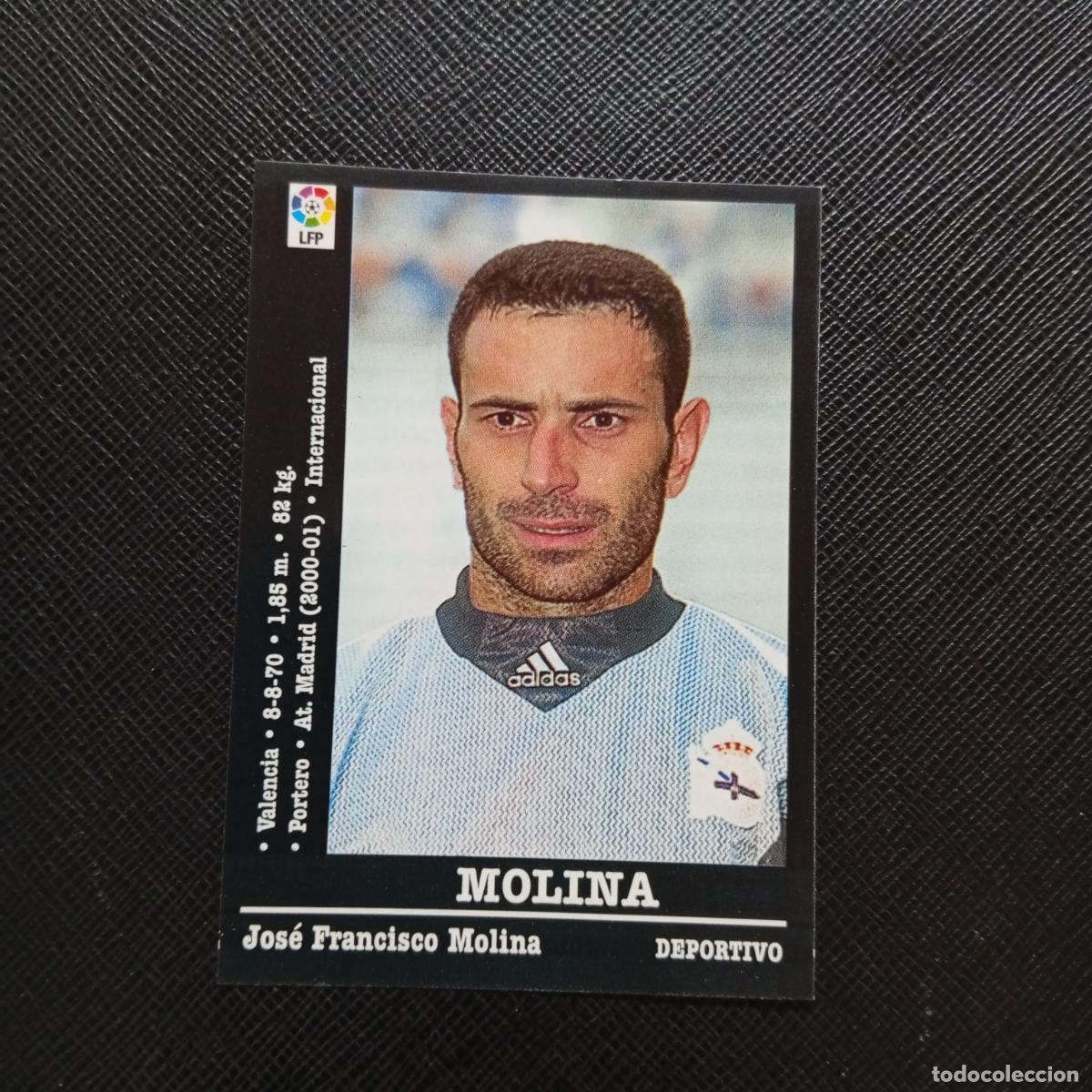 Cromos de f&uacute;tbol: 17A 17 MOLINA DEPORTIVO PANINI 00 01 CROMO FUTBOL LIGA 2000 2001 - SIN PEGAR - A31 PG190