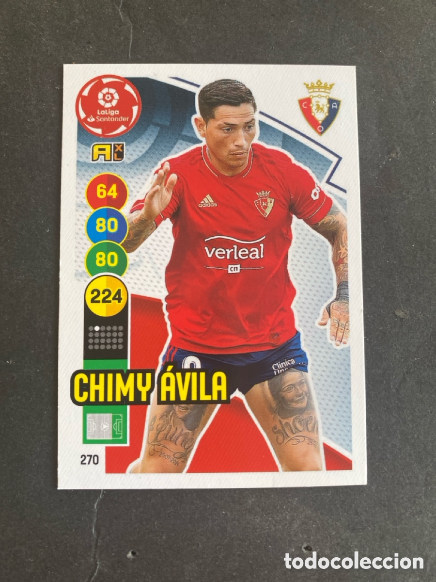Cromos de f&uacute;tbol: Cromo Adrenalyn liga 20/21 Osasuna N* 270