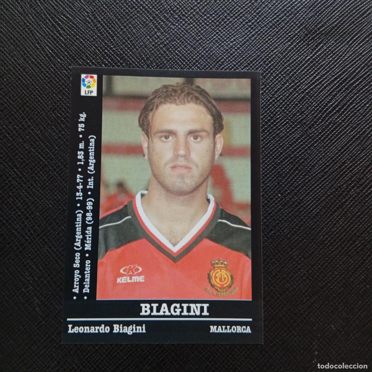 Cromos de f&uacute;tbol: 166 BIAGINI MALLORCA PANINI 00 01 CROMO FUTBOL LIGA 2000 2001 - SIN PEGAR - A31 PG190