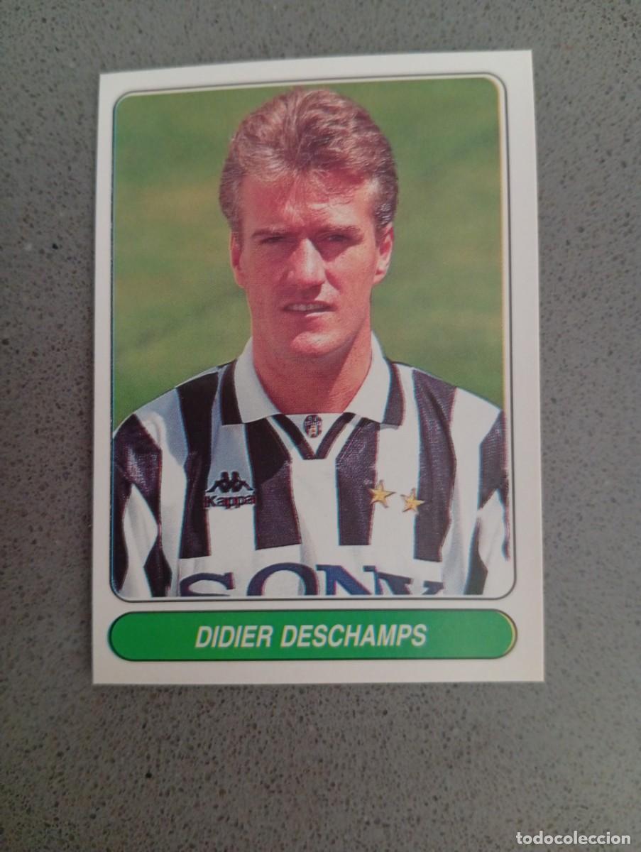 Cromos de f&uacute;tbol: DIDIER DESCHAMPS 59 JUVENTUS EUROPEAN FOOTBALL STARS 1997 97 SIN PEGAR NUNCA PEGADO