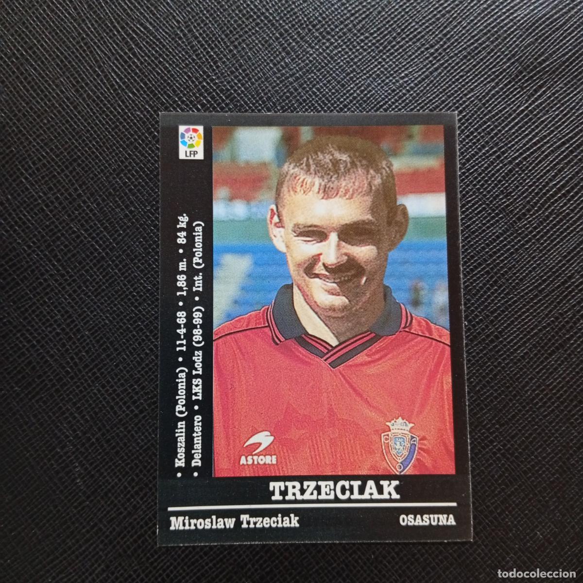 Cromos de f&uacute;tbol: 322 TRZECIAK OSASUNA PANINI 00 01 CROMO FUTBOL LIGA 2000 2001 - SIN PEGAR - A31 PG199