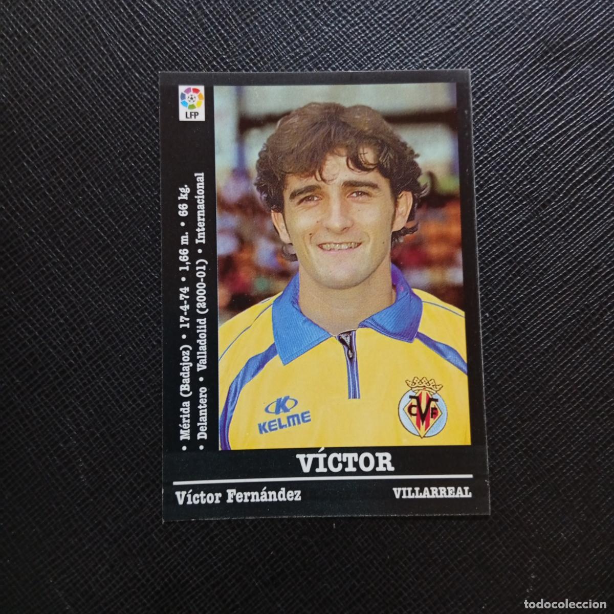 Cromos de f&uacute;tbol: 339A 339 VICTOR VILLARREAL PANINI 00 01 CROMO FUTBOL LIGA 2000 2001 - SIN PEGAR - A31 PG199
