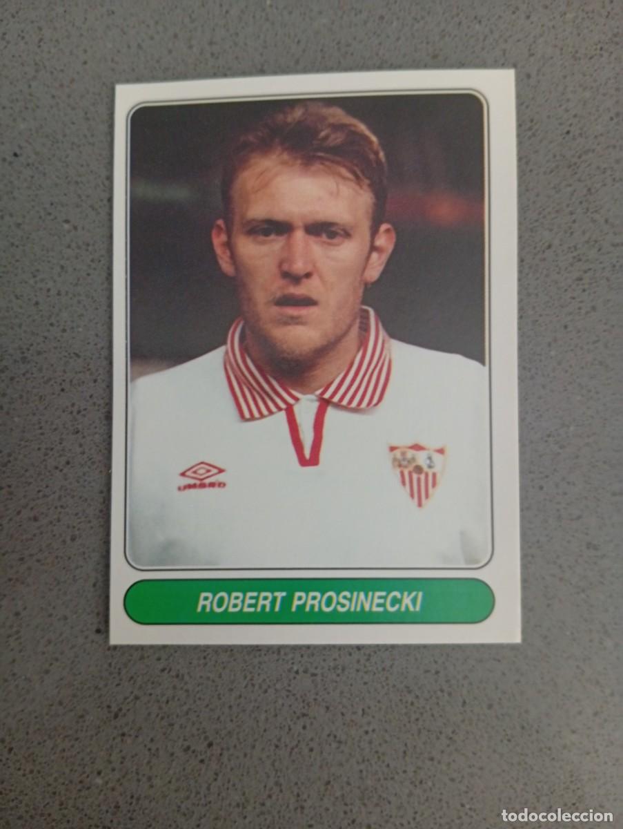 Cromos de f&uacute;tbol: ROBERT PROSINECKI 77 SEVILLA EUROPEAN FOOTBALL STARS 1997 97 SIN PEGAR NUNCA PEGADO
