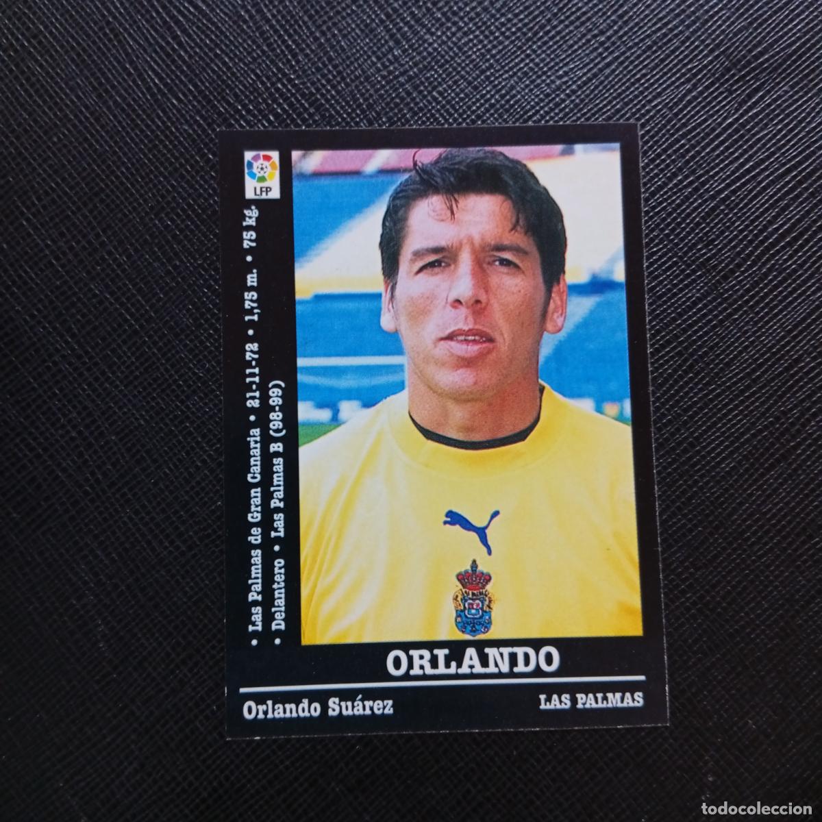Cromos de f&uacute;tbol: 305 ORLANDO LAS PALMAS PANINI 00 01 CROMO FUTBOL LIGA 2000 2001 - SIN PEGAR - A31 PG208