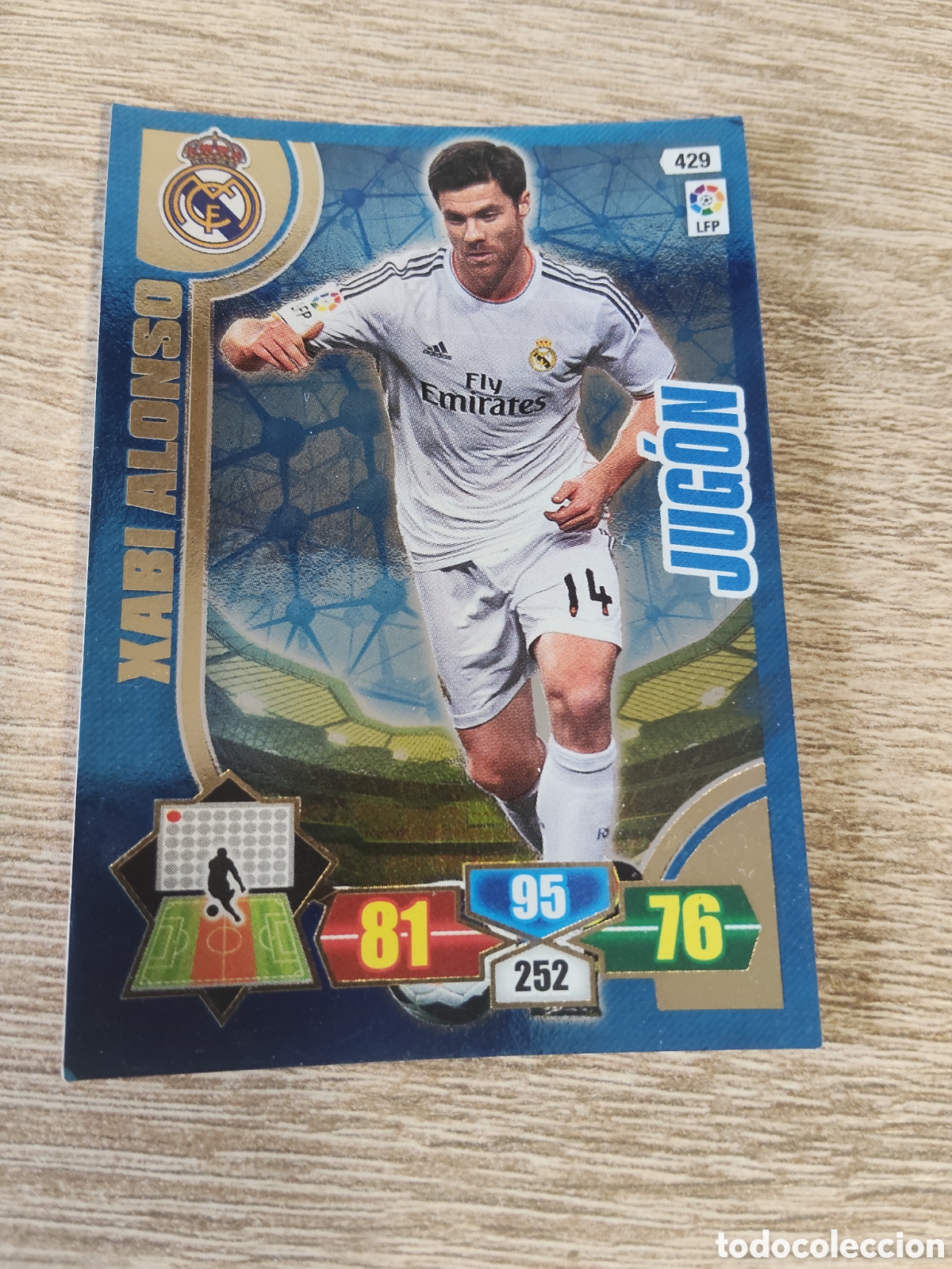 Cromos de Futebol: Panini Adrenalyn 2013 2014 13 14 429 Xabi Alonso jug&oacute;n Real Madrid