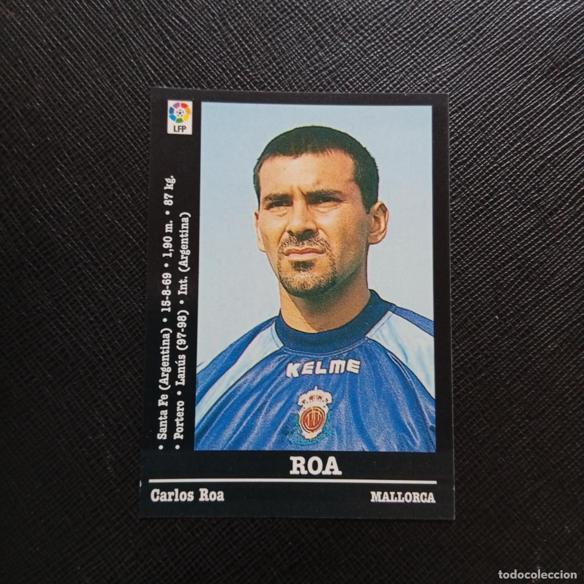 Cromos de Futebol: 155 ROA MALLORCA PANINI 00 01 CROMO FUTBOL LIGA 2000 2001 - SIN PEGAR - A31 PG235