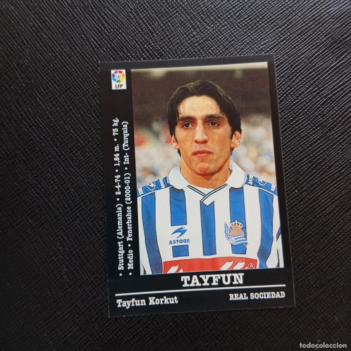 Cromos de Futebol: 214 TAYFUN REAL SOCIEDAD PANINI 00 01 CROMO FUTBOL LIGA 2000 2001 - SIN PEGAR - A31 PG235