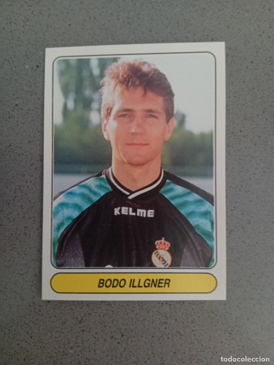 Cromos de f&uacute;tbol: BODO ILLGNER 5 REAL MADRID EUROPEAN FOOTBALL STARS 1997 97 SIN PEGAR NUNCA PEGADO
