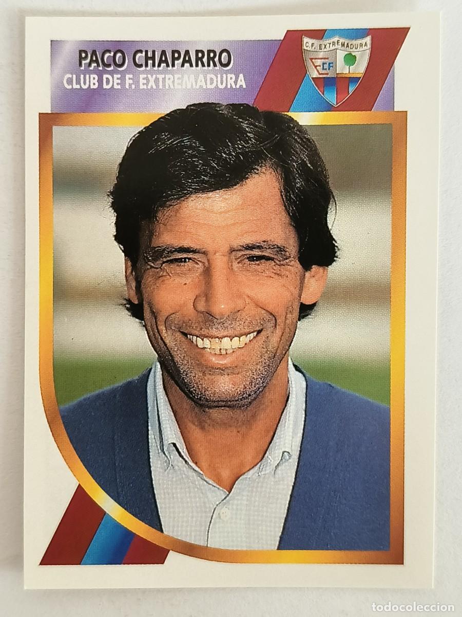 Cromos de f&uacute;tbol: #PACO CHAPARRO (C.F. EXTREMADURA) FUTBOL 2 DIVISION 94/95 ESTE