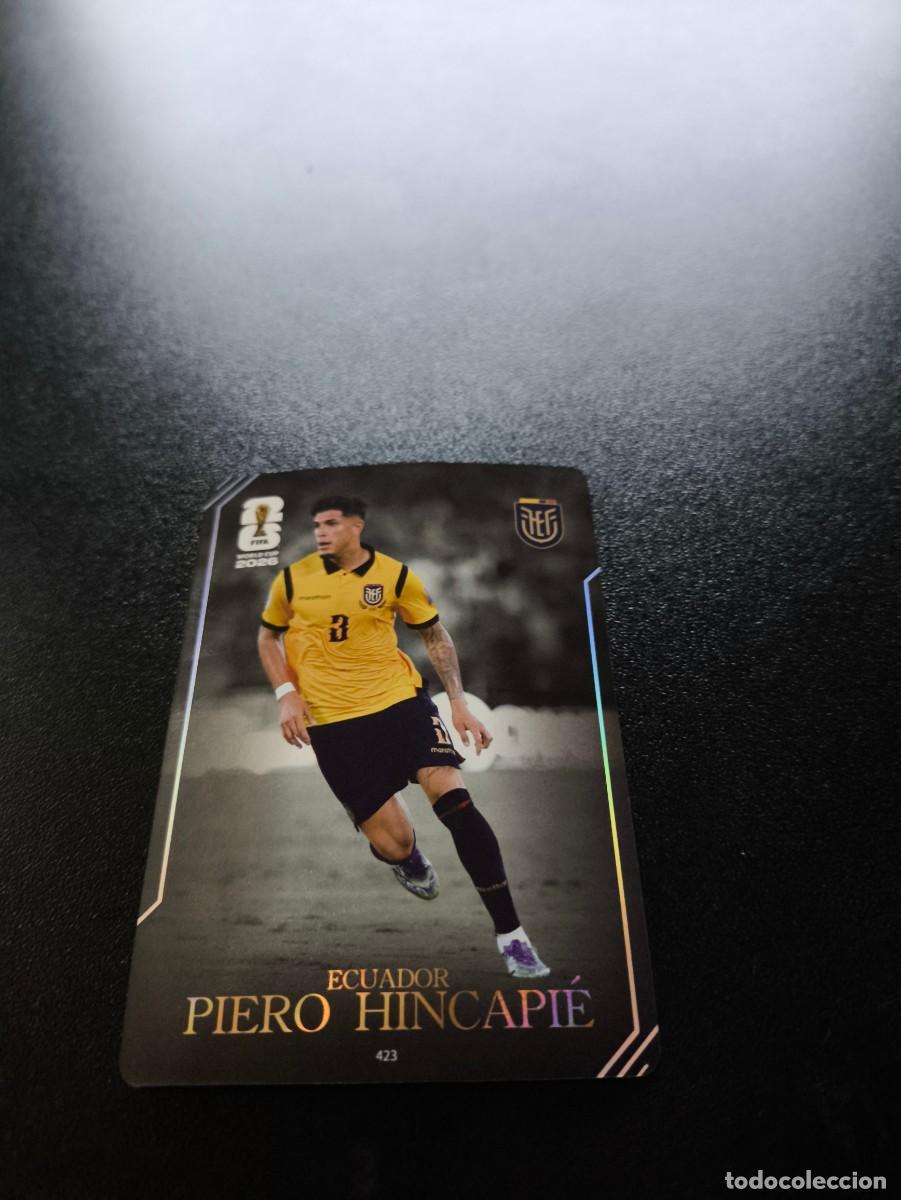 Cromos de f&uacute;tbol: 423 Piero Hincapi&eacute; ECUADOR PANINI KAYOU FIFA WORLD CUP MUNDIAL 2026 N LIGA ESTE MGK