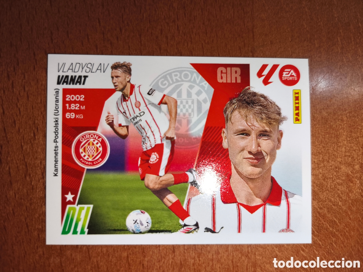 Cromos de f&uacute;tbol: Vanat fichaje n&deg;64 liga este 25/26 Girona