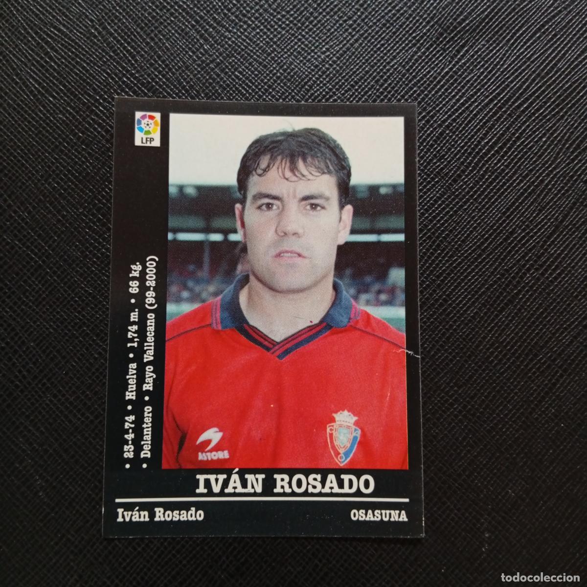 Cromos de f&uacute;tbol: 230 IVAN ROSADO OSASUNA PANINI 00 01 CROMO FUTBOL LIGA 2000 2001 - SIN PEGAR - A31 PG253