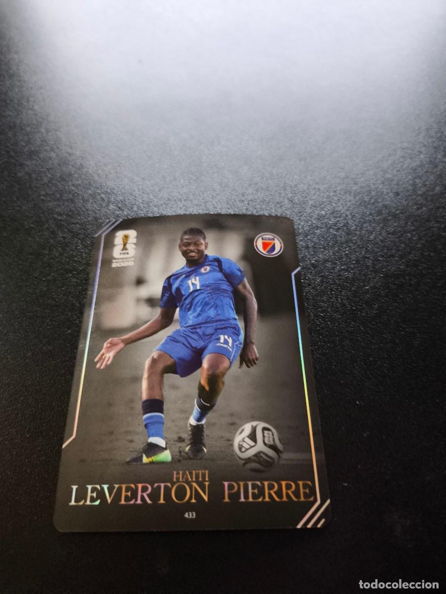 Cartes &agrave; collectionner de Football: 433 Leverton Pierre HAITI PANINI KAYOU FIFA WORLD CUP MUNDIAL 2026 N LIGA ESTE MGK