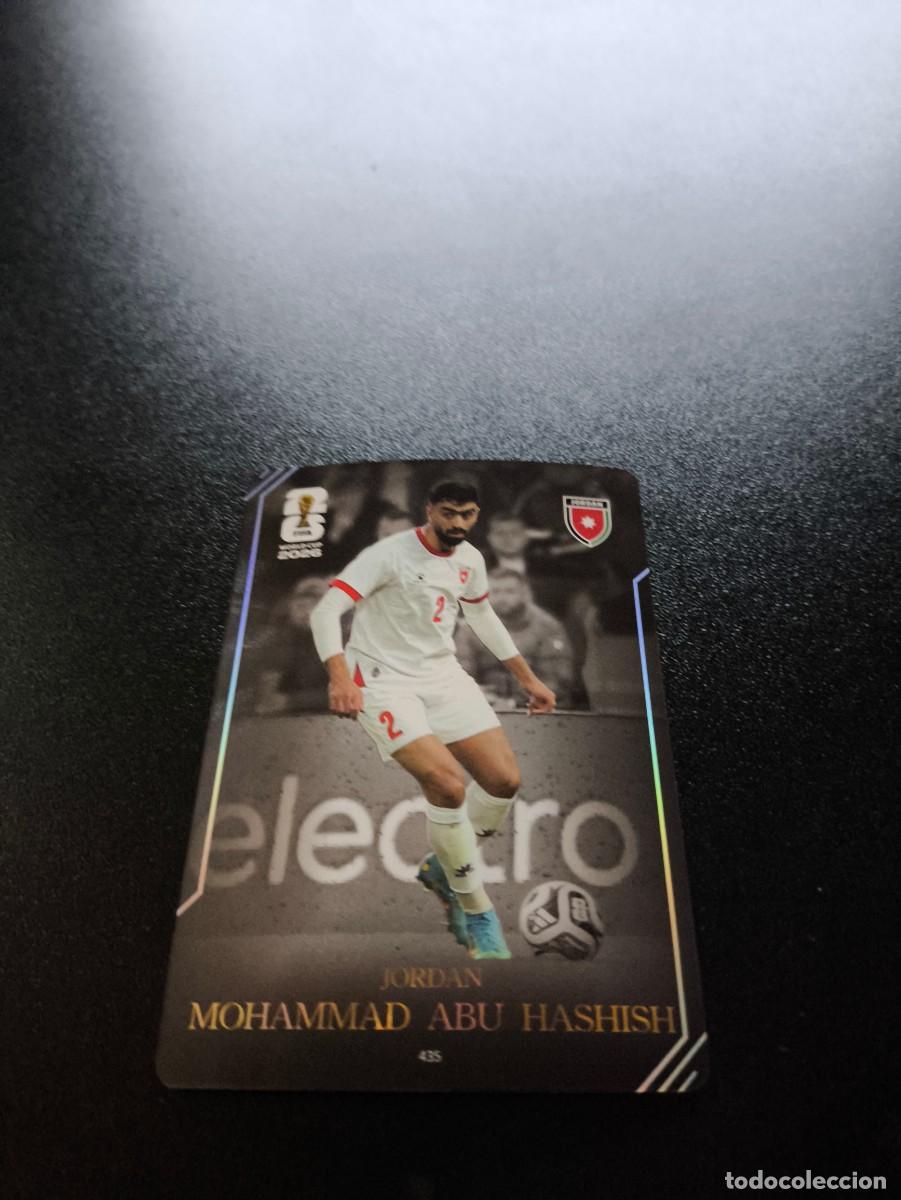 Cromos de f&uacute;tbol: 435 Mohammad Abu Hashish JORDAN PANINI KAYOU FIFA WORLD CUP MUNDIAL 2026 N LIGA ESTE MGK