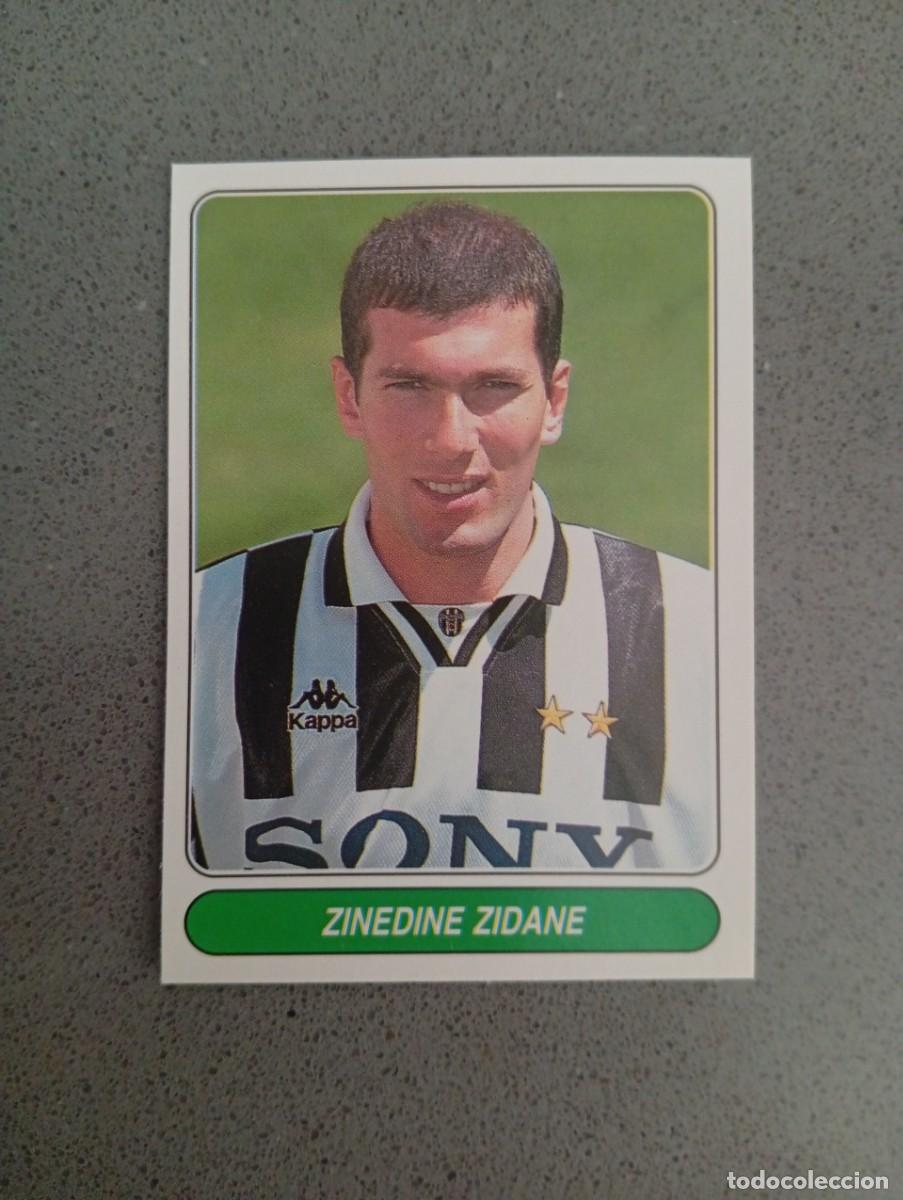 Cromos de f&uacute;tbol: ZINEDINE ZIDANE 88 JUVENTUS EUROPEAN FOOTBALL STARS 1997 97 SIN PEGAR NUNCA PEGADO