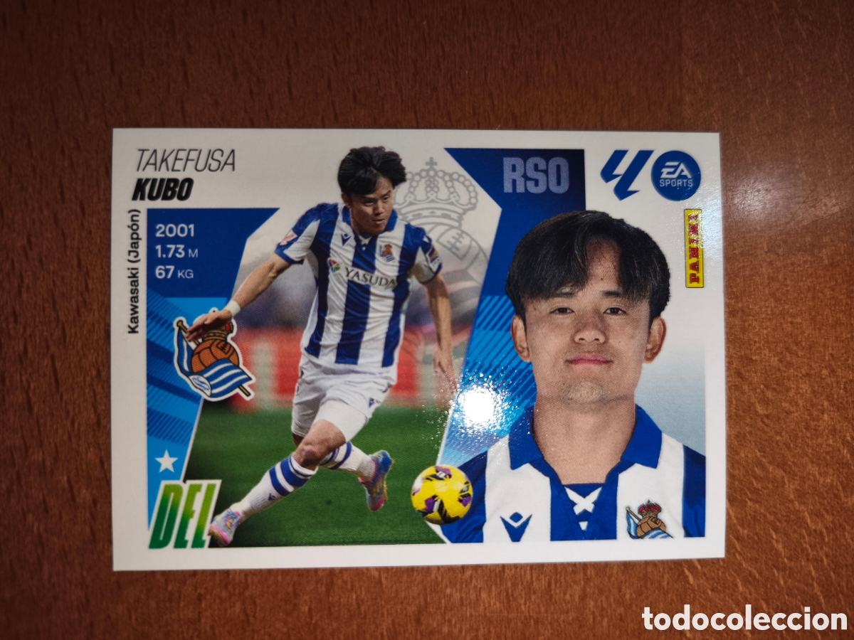 Cromos de f&uacute;tbol: Kubo n&deg;16 liga este 25/26 Real Sociedad