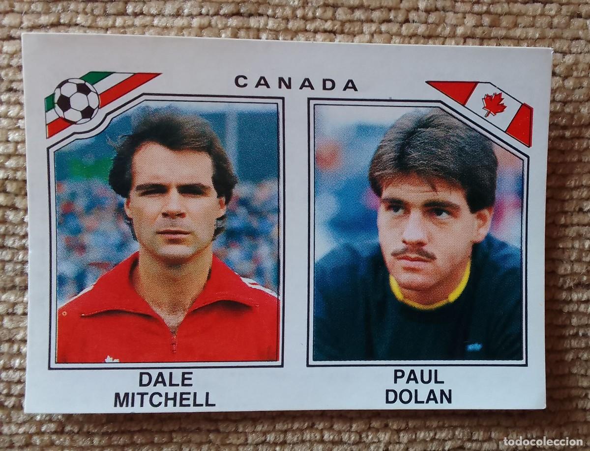 Cromos de f&uacute;tbol: CROMO MEXICO 86. MITCHELL. DOLAN. 227. CANADA. PANINI.