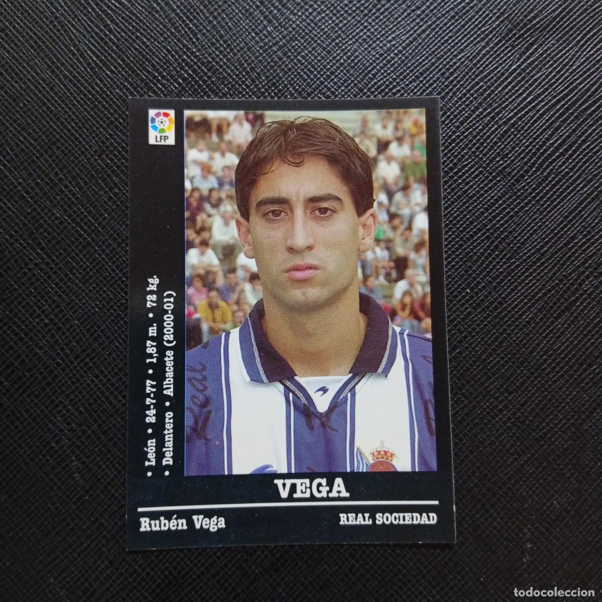 Figurine di Calcio: VEGA REAL SOCIEDAD PANINI 00 01 CROMO FUTBOL LIGA 2000 2001 - SIN PEGAR - A31 PG262 ULTIMO FICHAJE