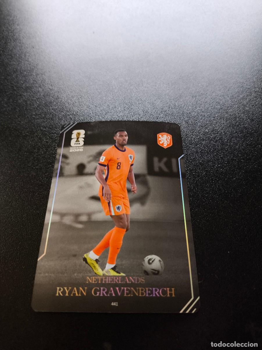 Figurine di Calcio: 441 Ryan Gravenberch Netherlands PANINI KAYOU FIFA WORLD CUP MUNDIAL 2026 N LIGA ESTE MGK