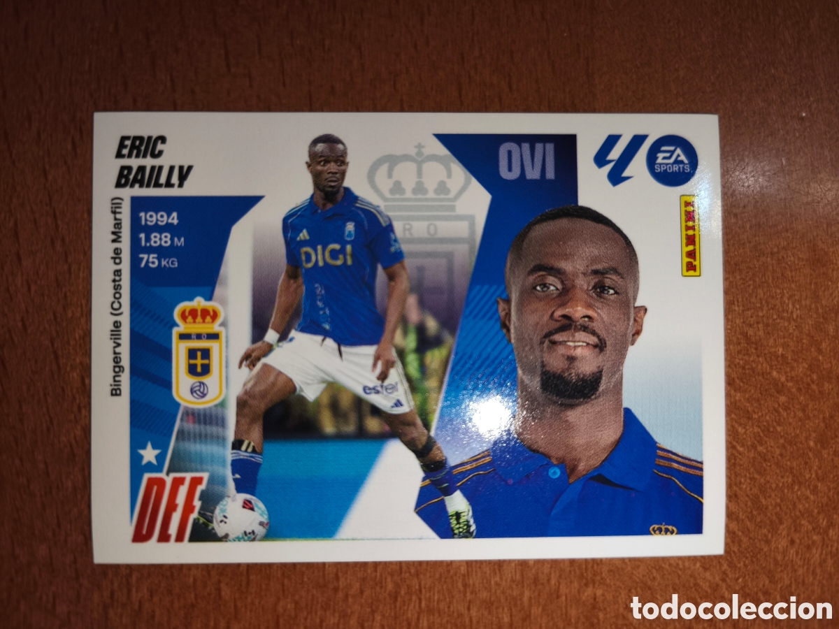Figurine di Calcio: Eric Bailly coloca n&deg;7 Bis liga este 25/26 Oviedo