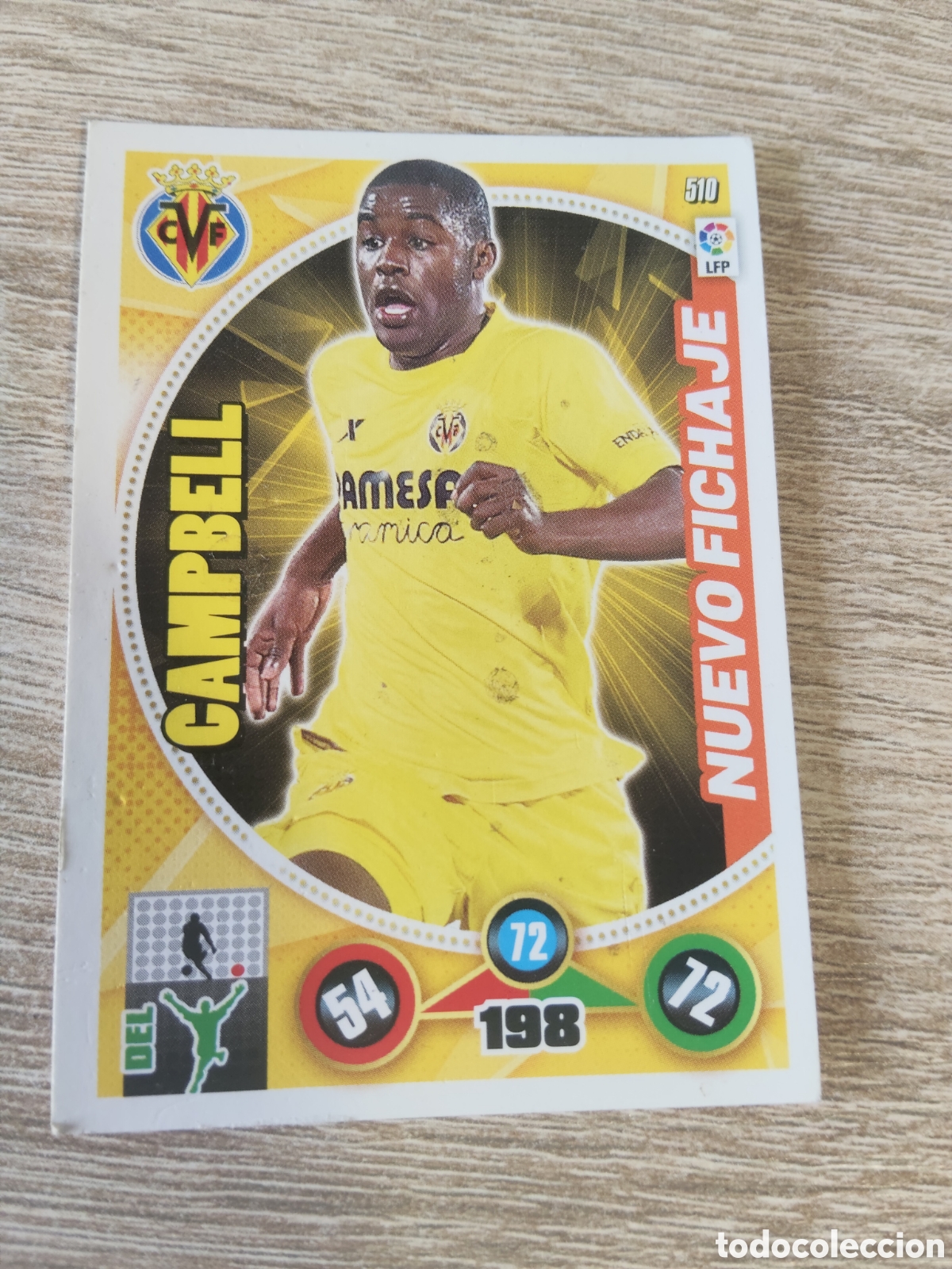 Figurine di Calcio: Panini Adrenalyn 2014 2015 14 15 Campbell fichaje Villarreal