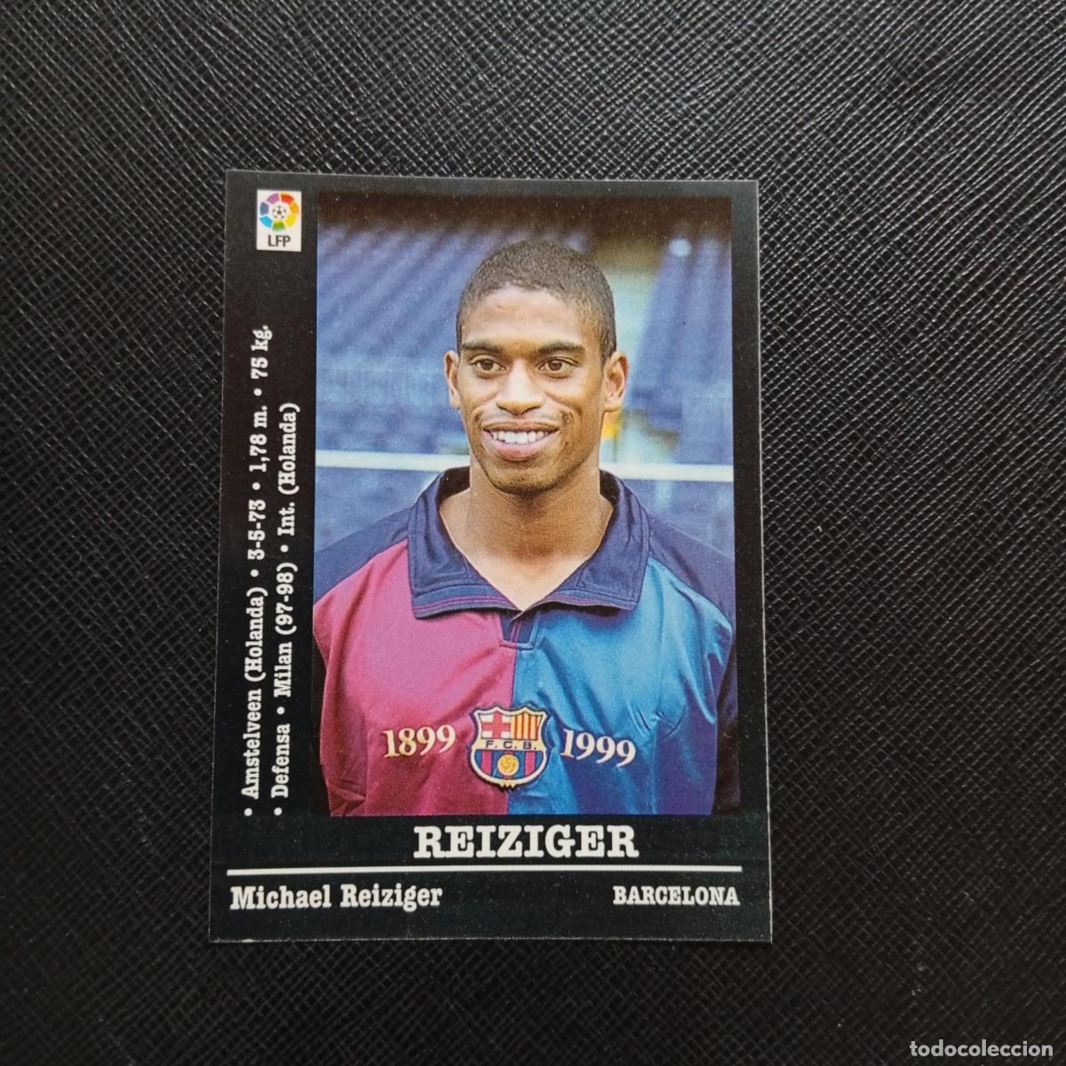 Fu&szlig;ball-Sticker: 21 REIZIGER BARCELONA PANINI 00 01 CROMO FUTBOL LIGA 2000 2001 - SIN PEGAR - A31 PG262