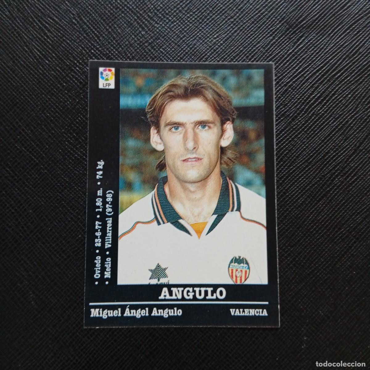Fu&szlig;ball-Sticker: 46 ANGULO VALENCIA PANINI 00 01 CROMO FUTBOL LIGA 2000 2001 - SIN PEGAR - A31 PG262