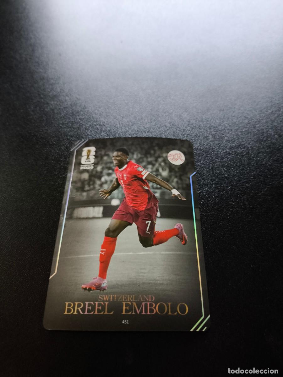 Fu&szlig;ball-Sticker: 451 Breel Embolo Switzerland PANINI KAYOU FIFA WORLD CUP MUNDIAL 2026 N LIGA ESTE MGK