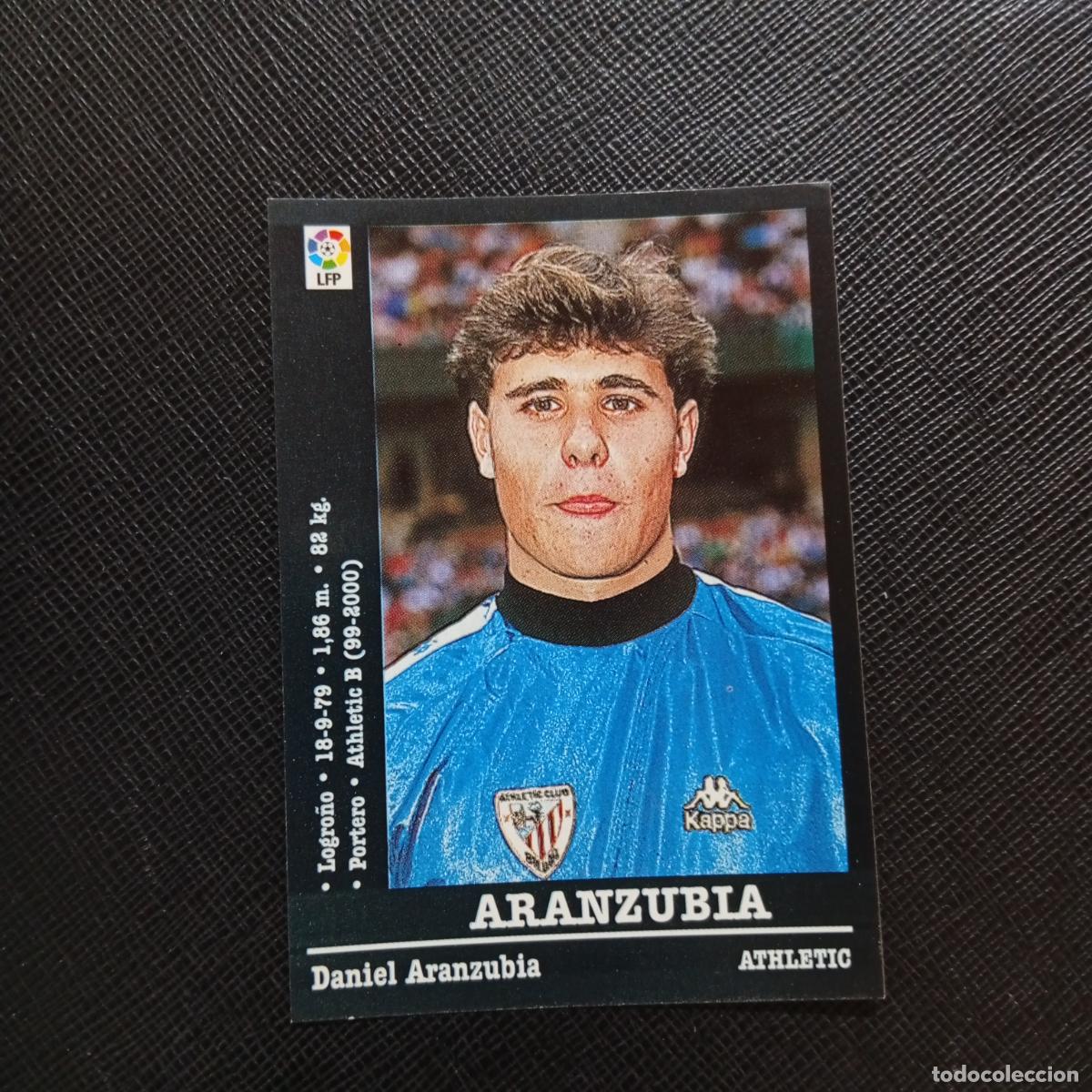 Fu&szlig;ball-Sticker: 187A 187 ARANZUBIA BILBAO PANINI 00 01 CROMO FUTBOL LIGA 2000 2001 - SIN PEGAR - A31 PG262