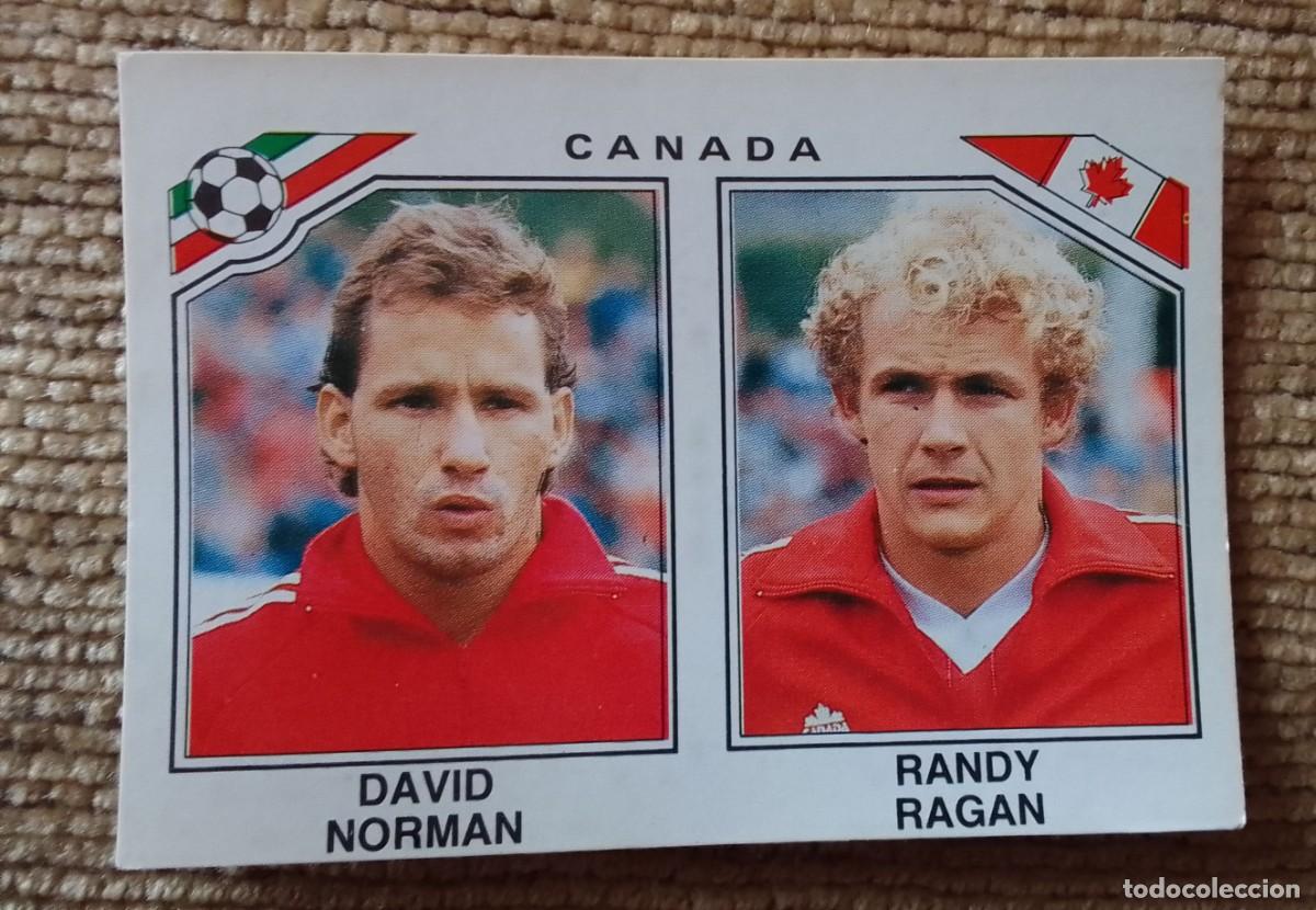 Cartes &agrave; collectionner de Football: CROMO MEXICO 86. NORMAN. RAGAN. 223. CANADA. PANINI.